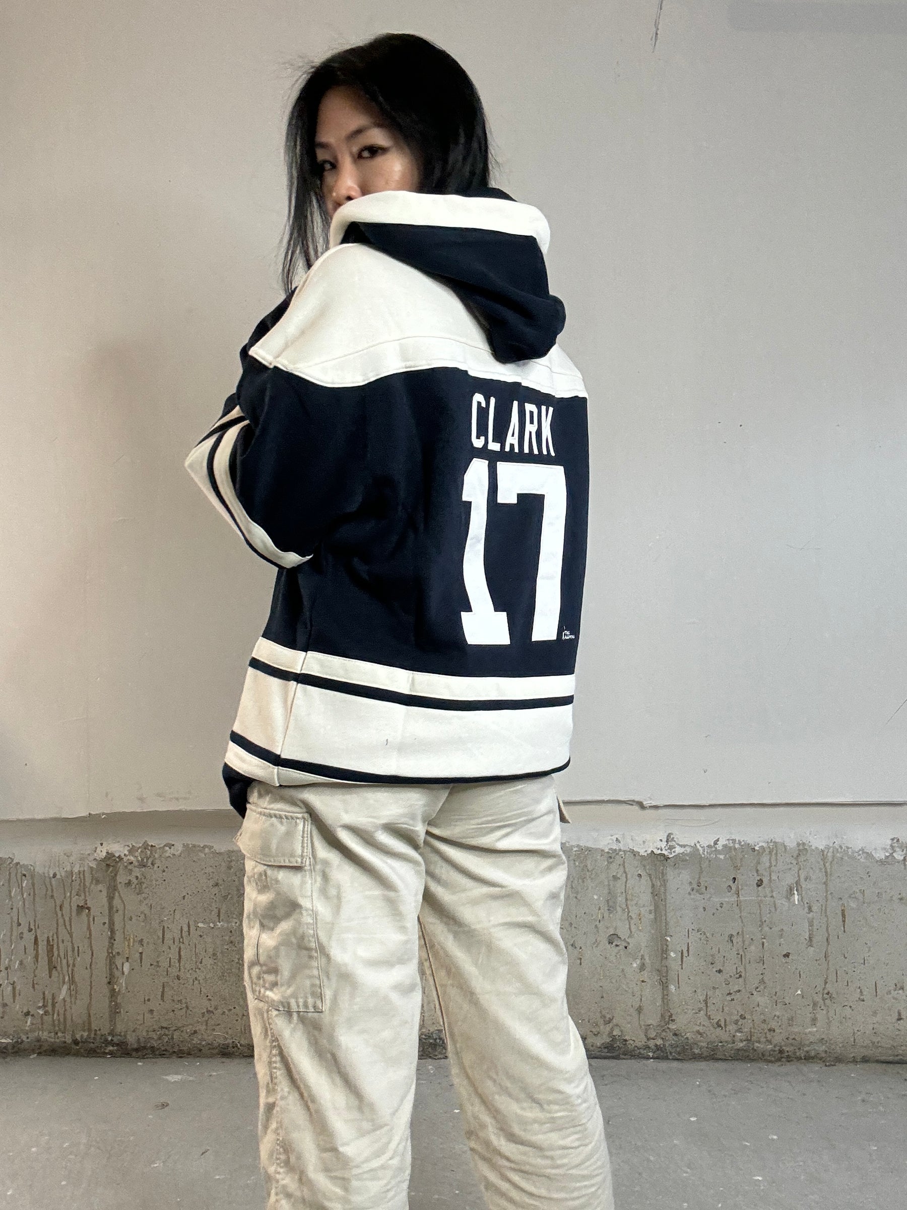 Toronto Maple Leafs Wendel Clark Lacer Hoodie