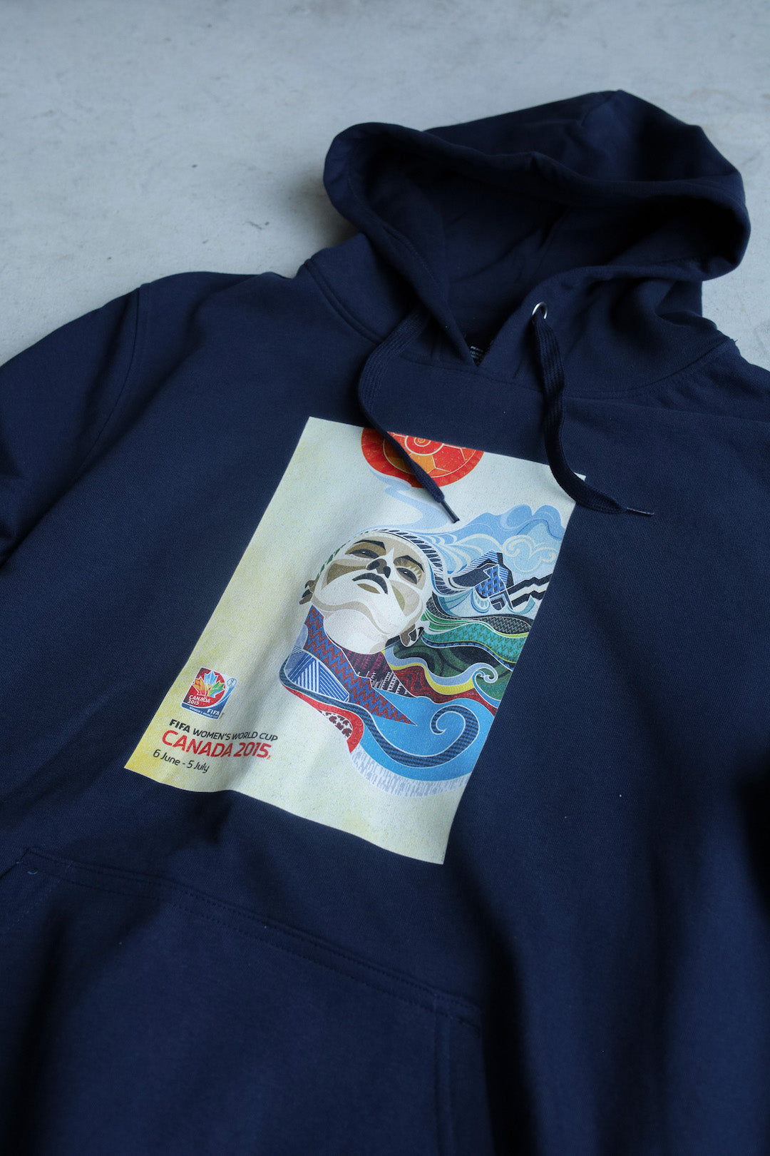 FIFA Women’s World Cup Canada 2015 Poster Hoodie - Navy