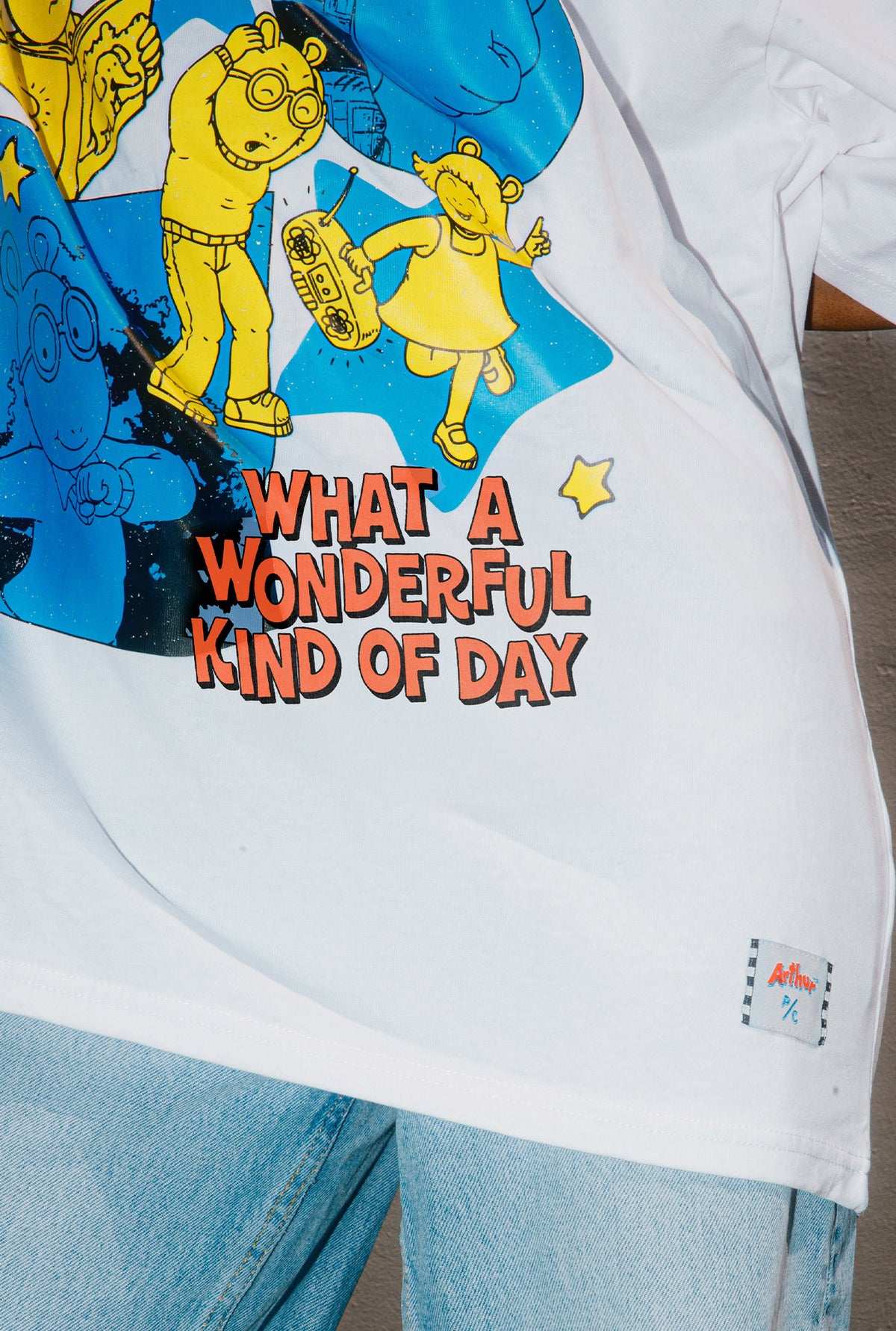 P/C x Arthur Graphic Heavyweight T-Shirt - White