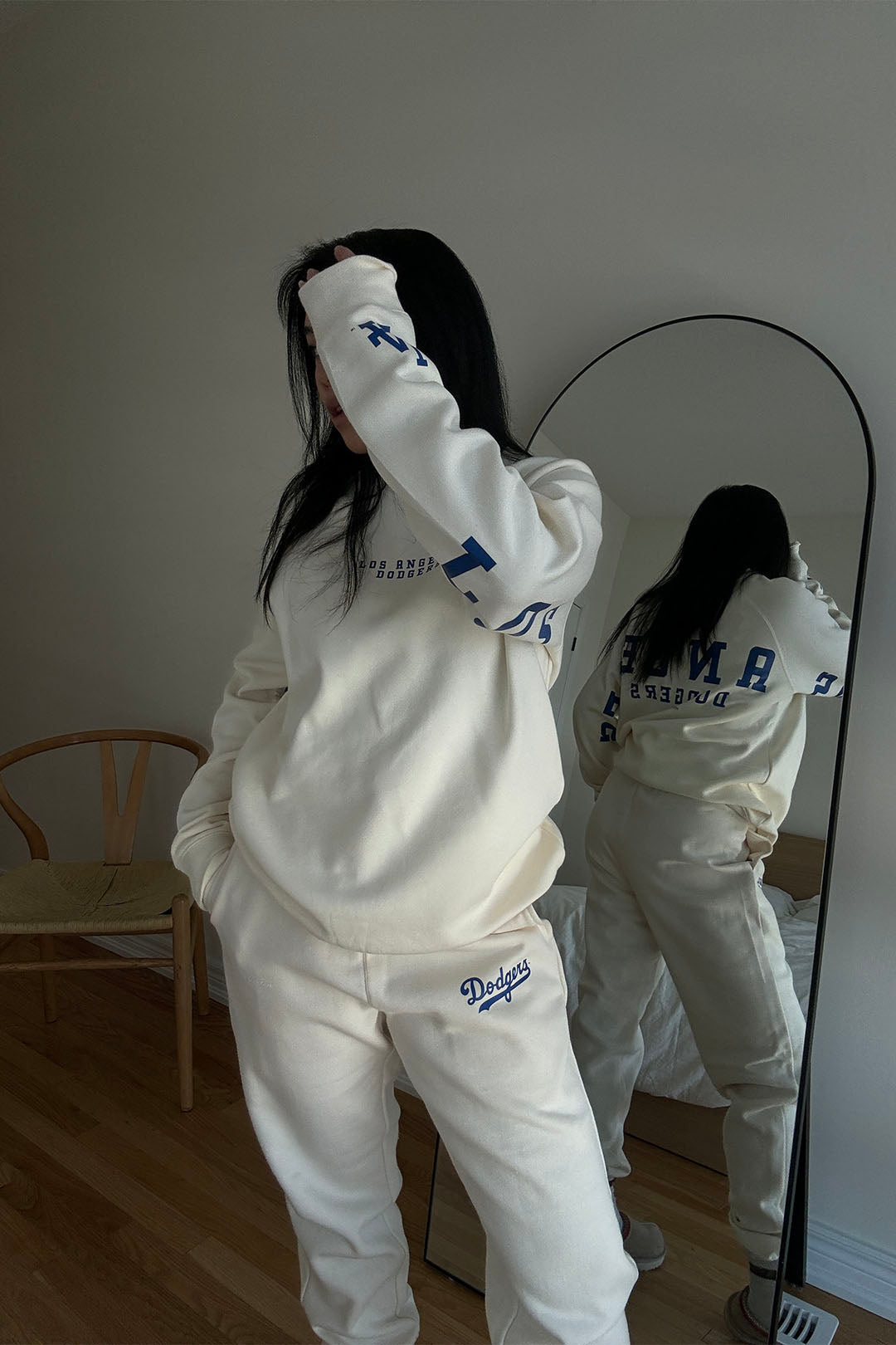 Los Angeles Dodgers Spirit Crewneck - Ivory