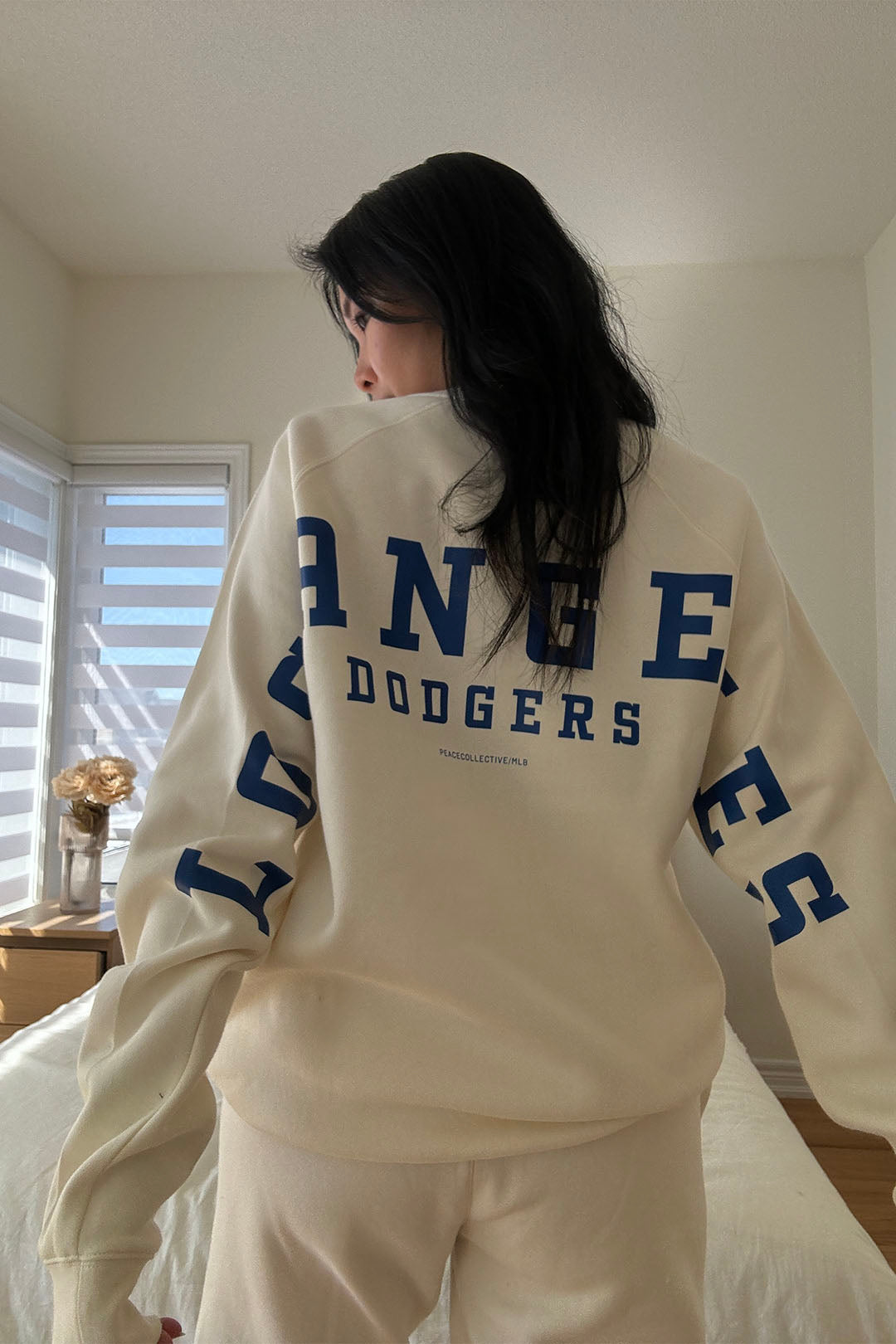 Los Angeles Dodgers Spirit Crewneck - Ivory
