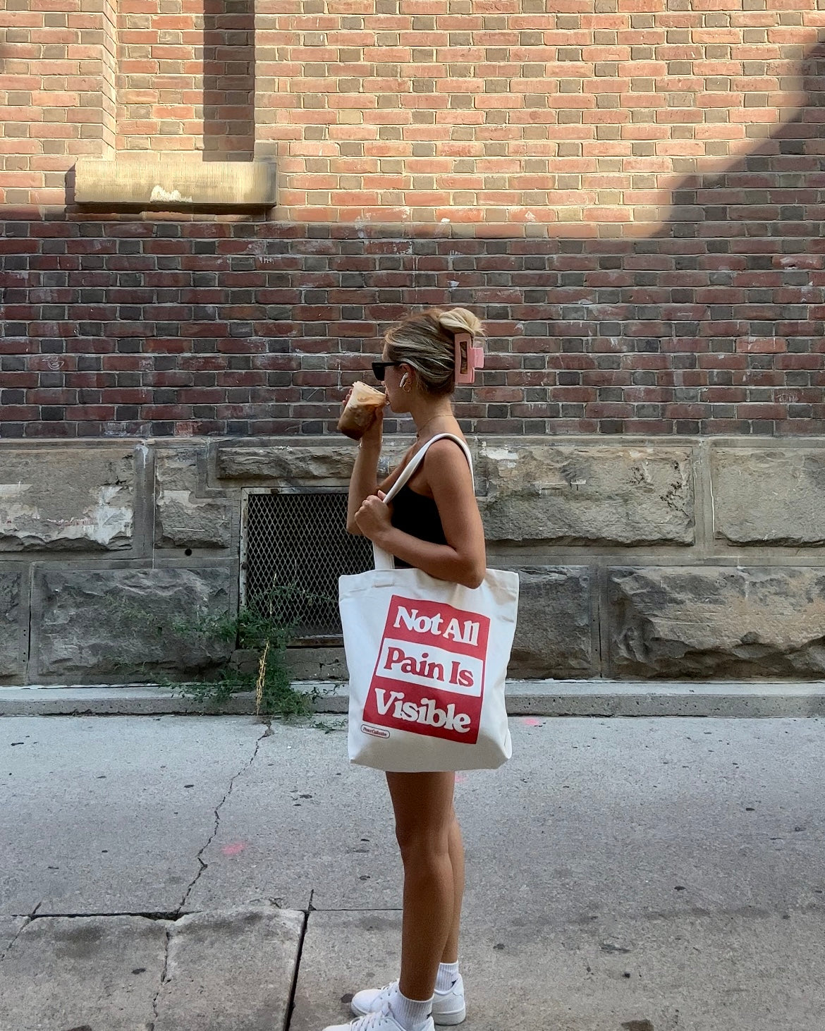 NOT OK Tote Bag - Natural