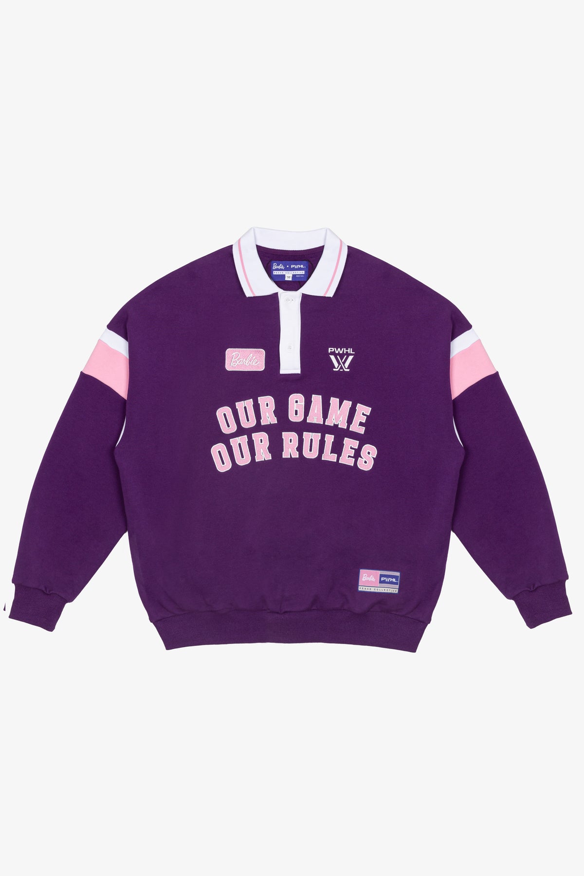 Barbie x PWHL Oversized Rugby - Purple