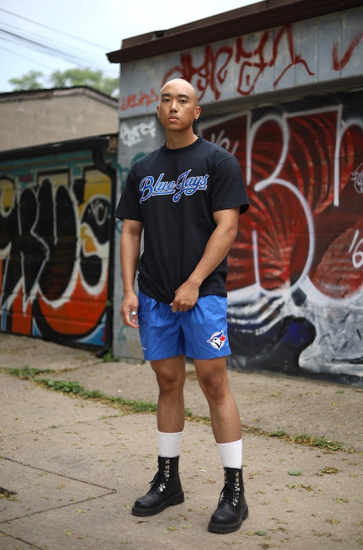 Toronto Blue Jays Heavyweight T-Shirt - Black