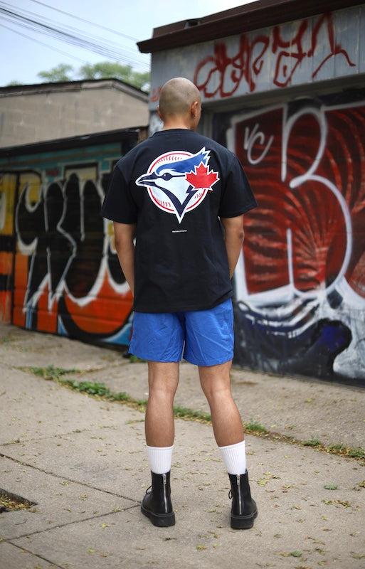Toronto Blue Jays Heavyweight T-Shirt - Black