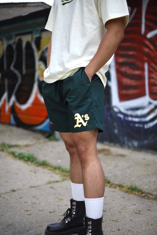 Oakland Athletics Board Shorts - Forest Green