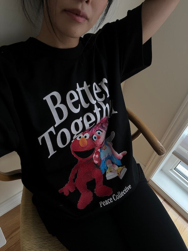 Better Together Elmo & Abby World Heavyweight T-Shirt
