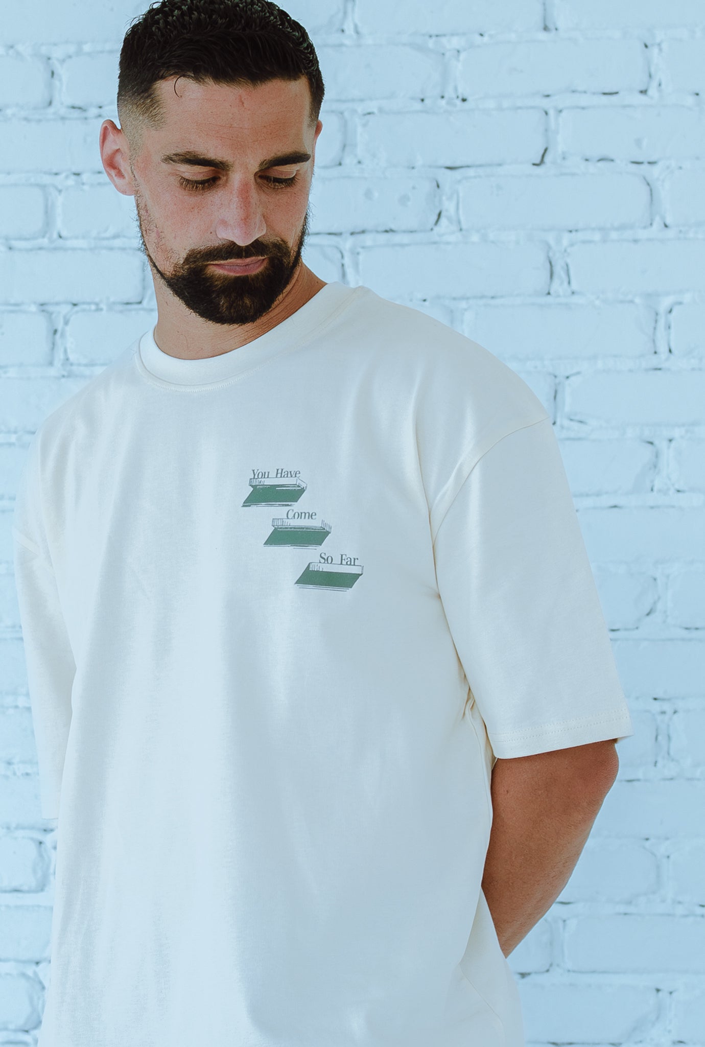 P/C x Sebastian Lletget Heavyweight T-Shirt - Ivory