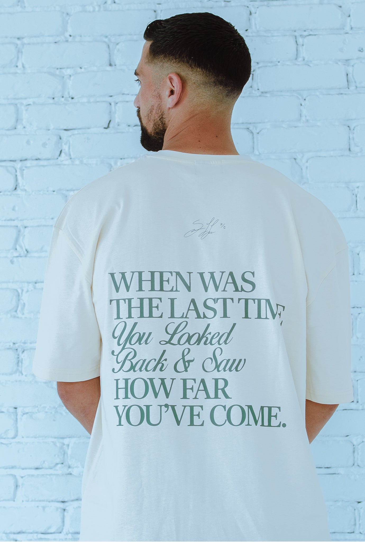 P/C x Sebastian Lletget Heavyweight T-Shirt - Ivory
