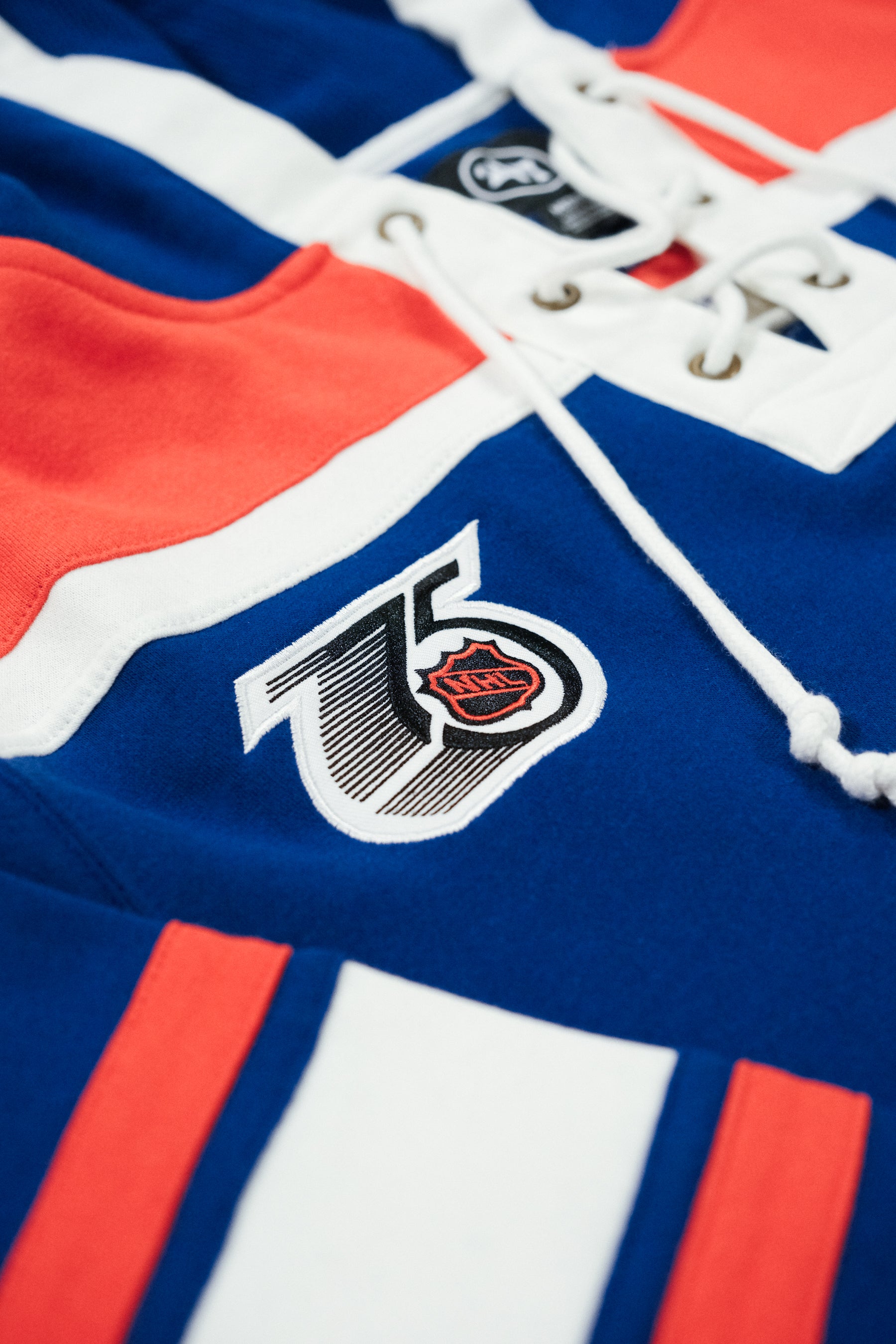 Edmonton Oilers Retro Freeze '47 Lacer Hoodie