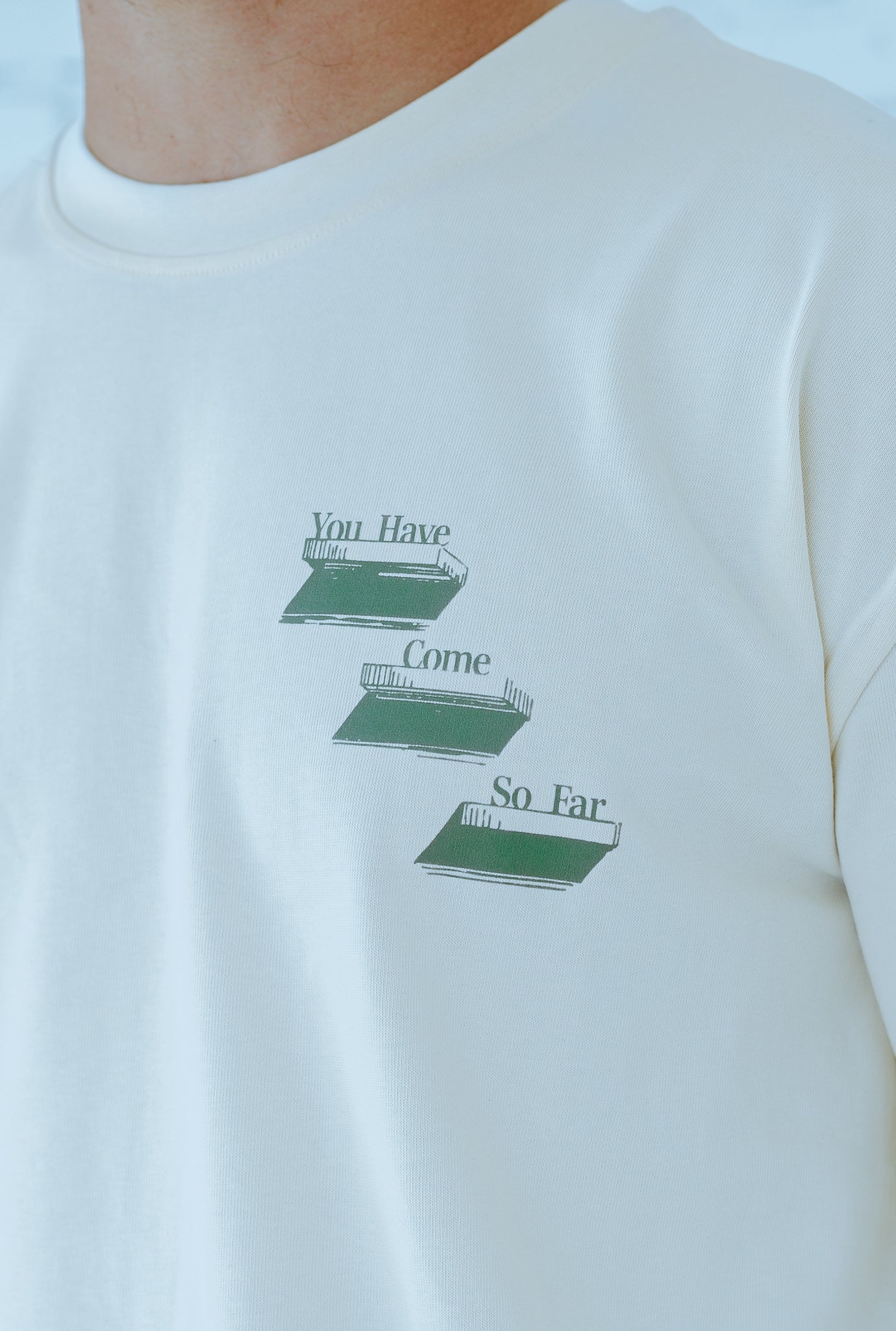 P/C x Sebastian Lletget Heavyweight T-Shirt - Ivory