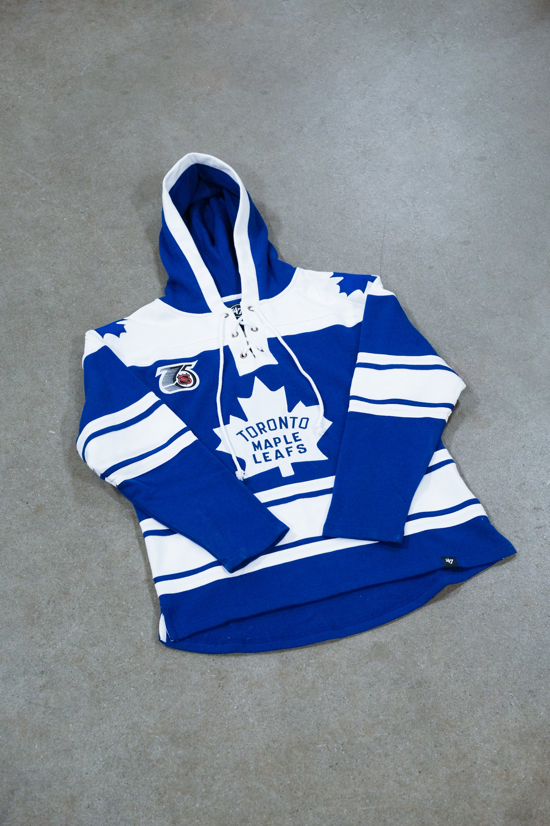 Toronto Maple Leafs Retro Freeze '47 Lacer Hoodie