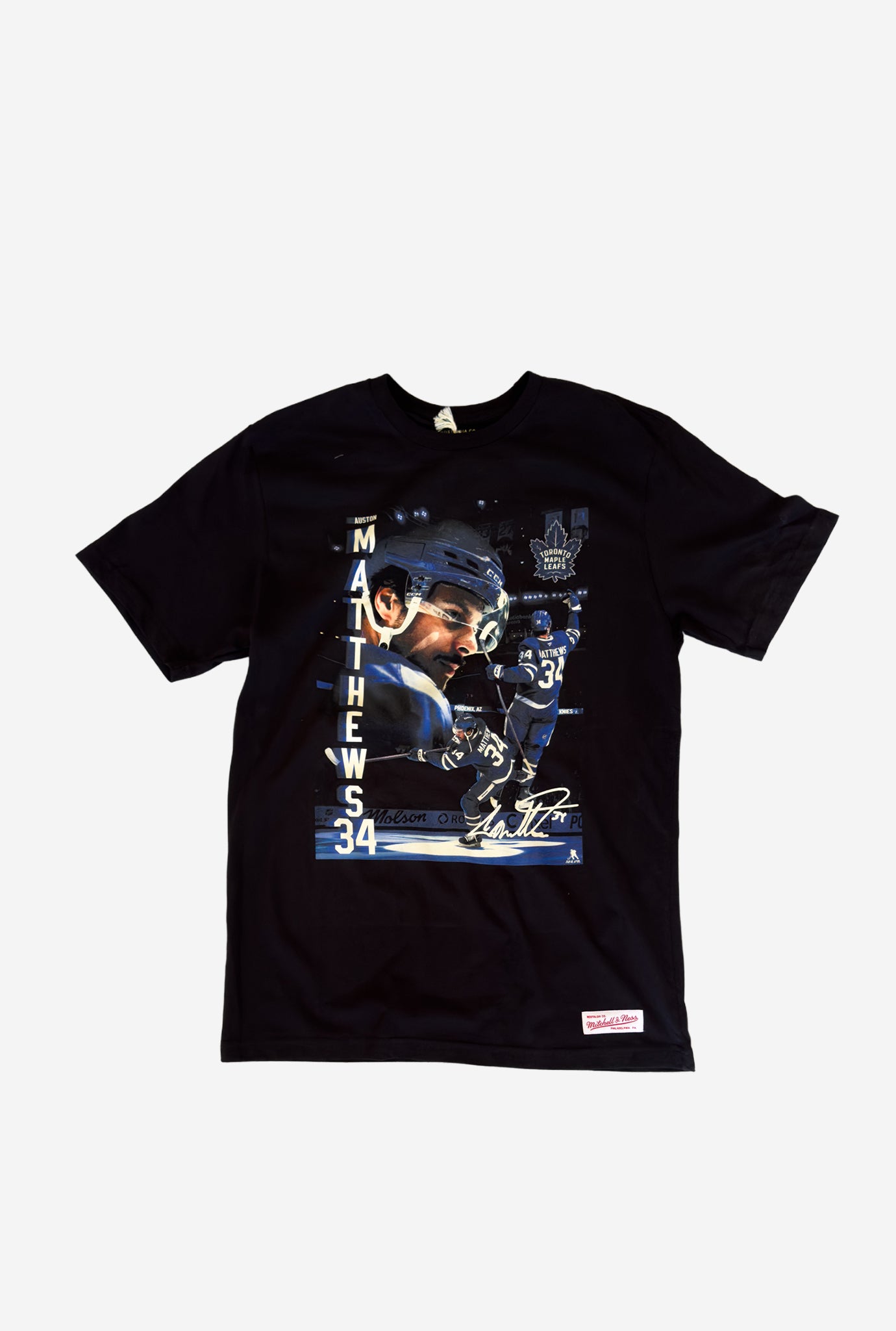 Auston Matthews Bootleg T-Shirt - Black