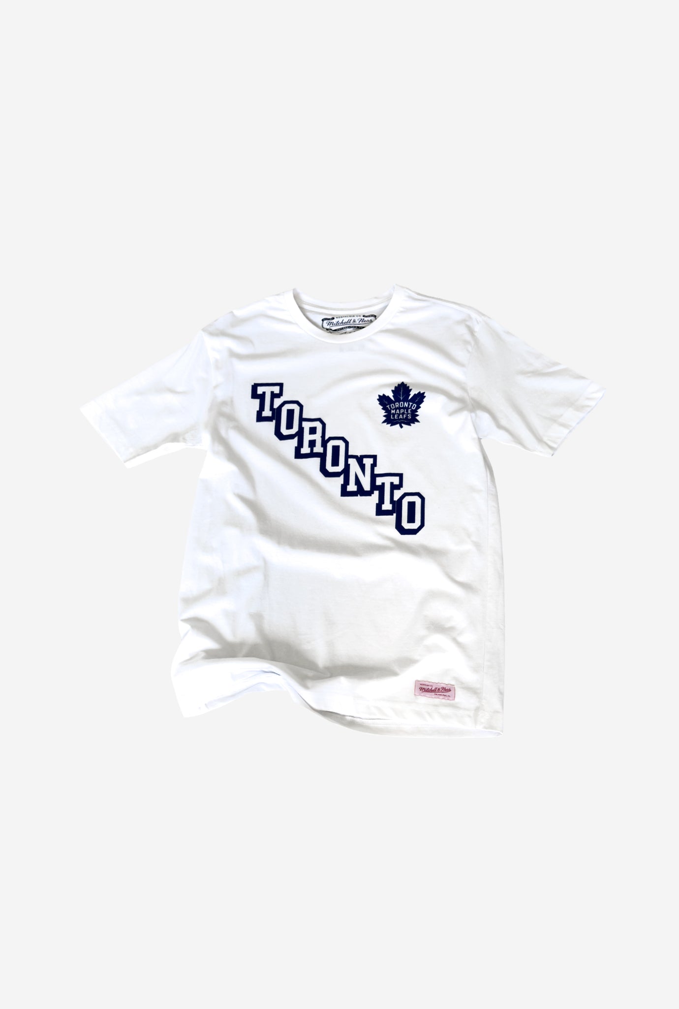 Toronto Maple Leafs Stacked T-Shirt - White