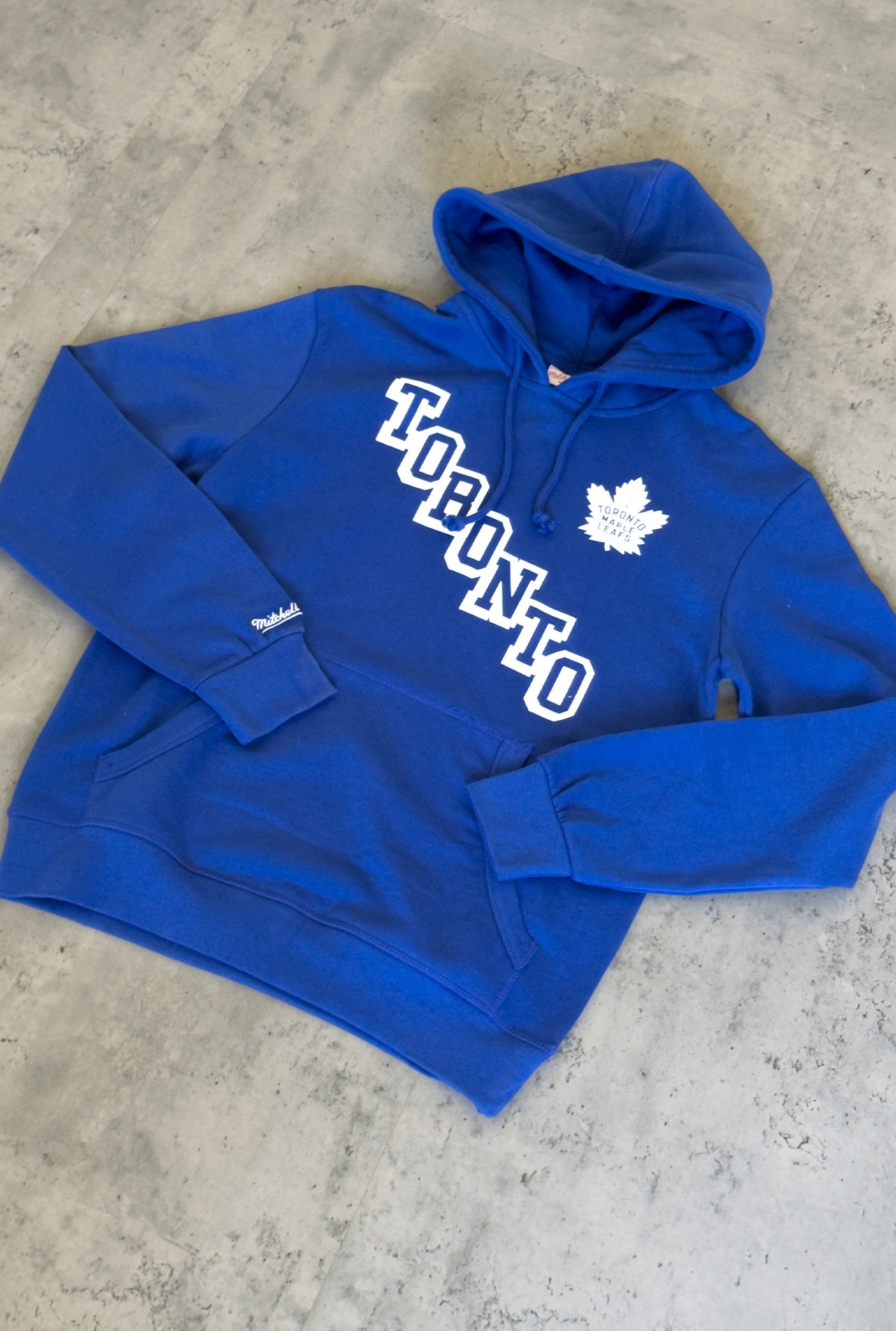 Toronto Maple Leafs Stacked Hoodie - Blue