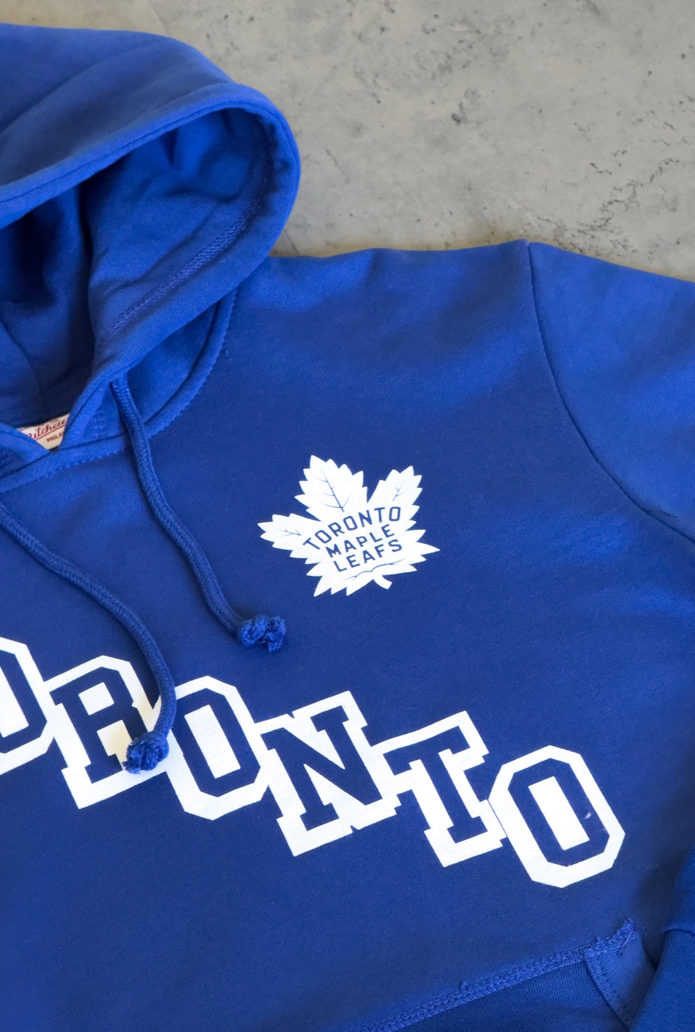 Toronto Maple Leafs Stacked Hoodie - Blue