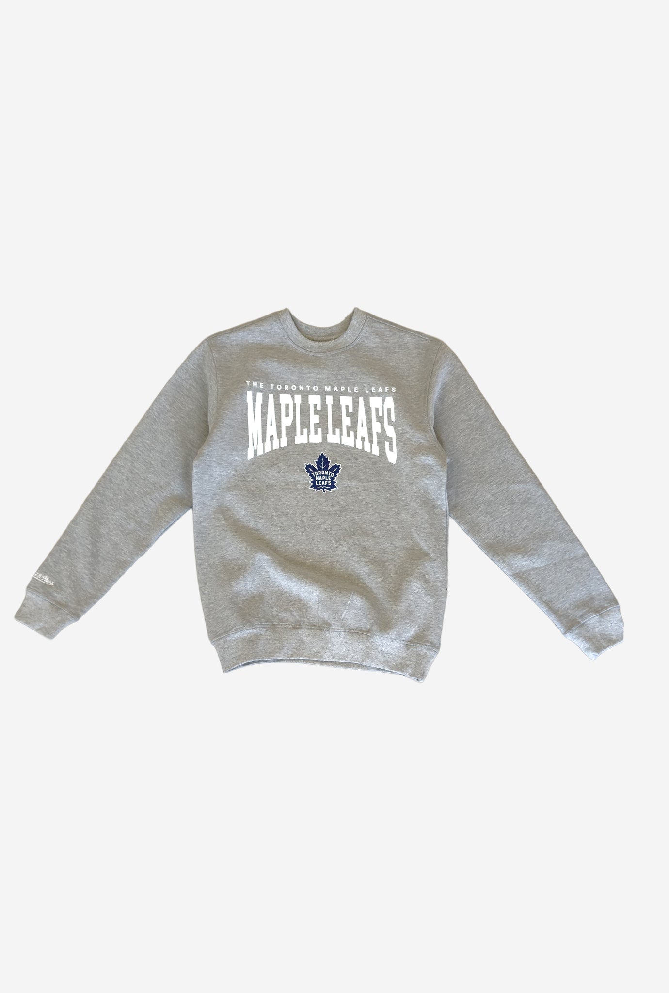 Toronto Maple Leafs Stack Crewneck - Grey