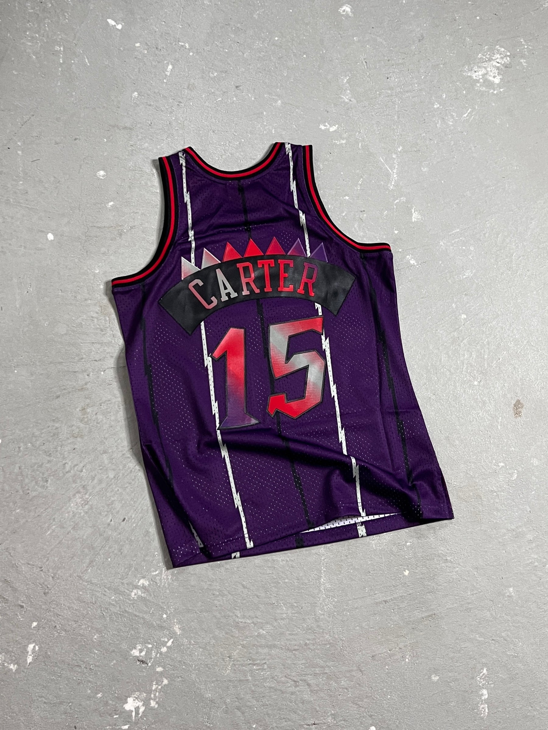 Toronto Raptors Big Face 7.0 Swingman Jersey 1998 Vince Carter - Purple