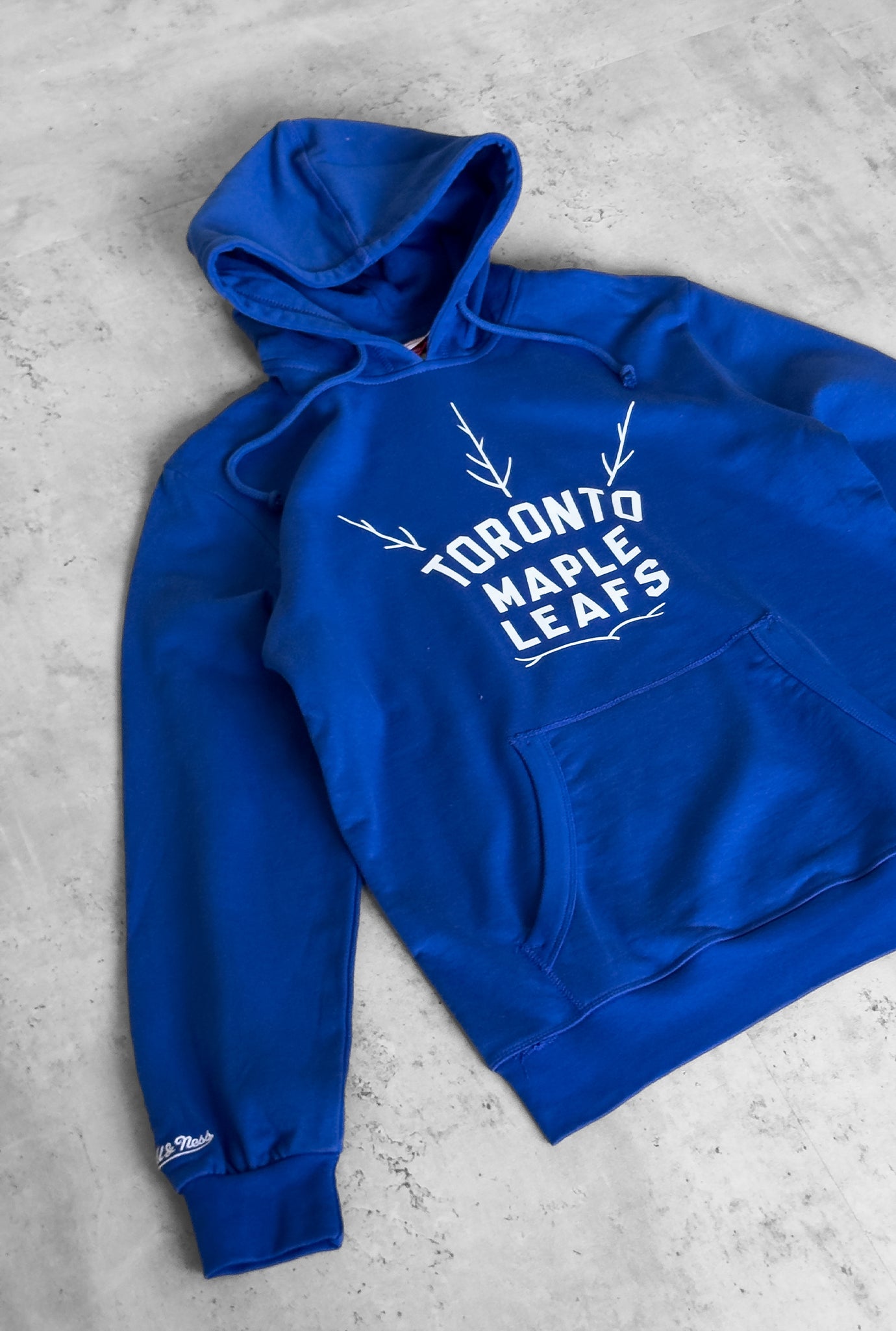 Toronto Maple Leafs Negative Space Hoodie - Blue