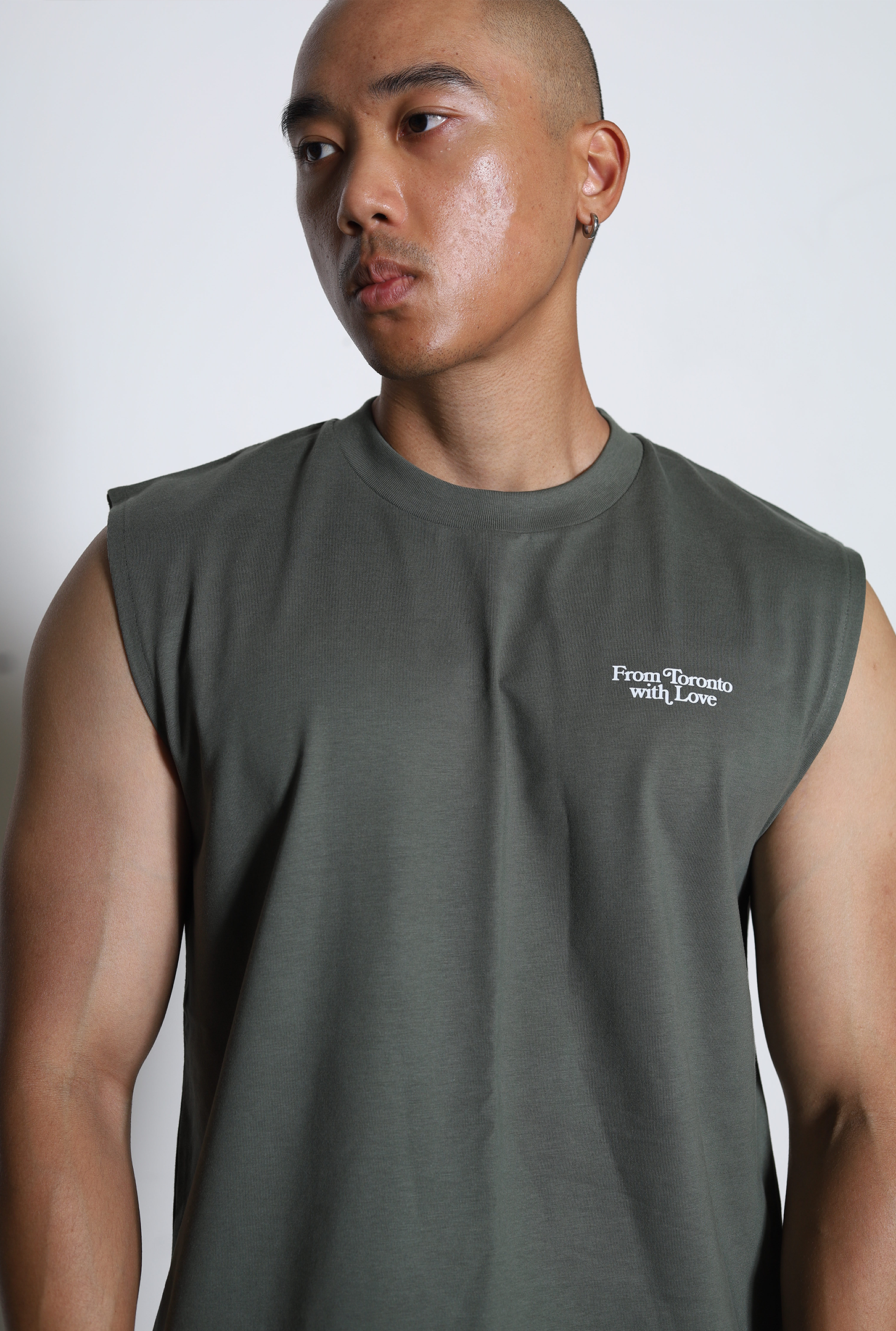 From Toronto with Love Classic Tank - Olive