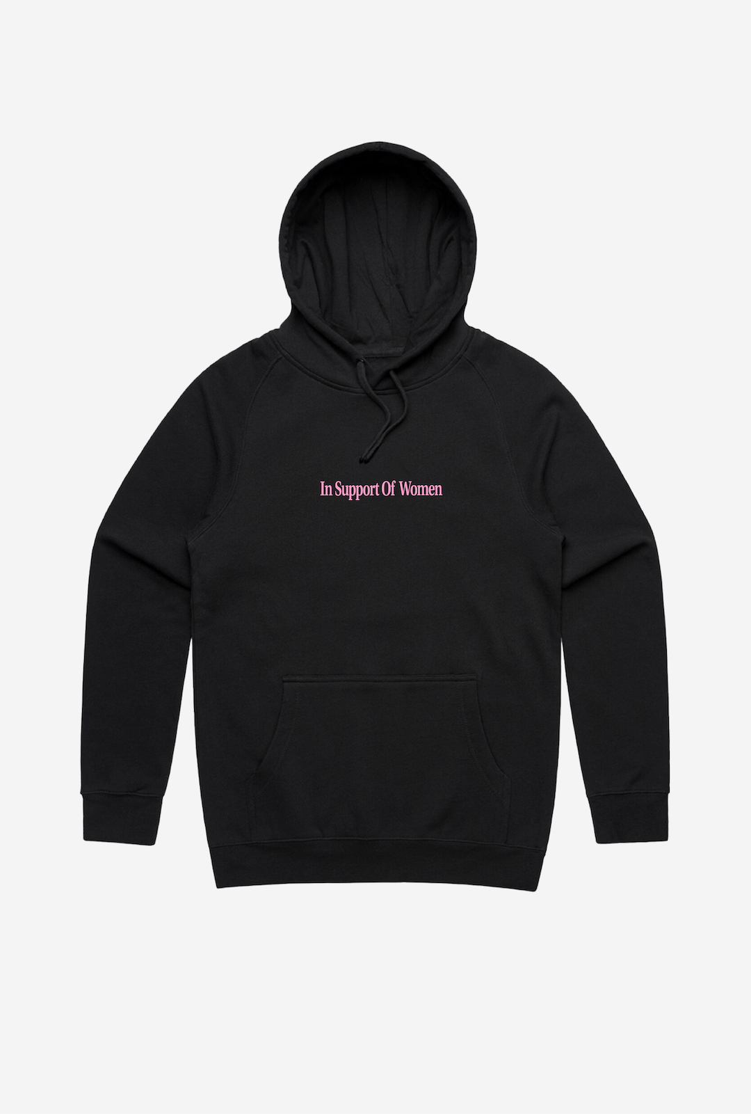 In Support Of Women Hoodie - Black