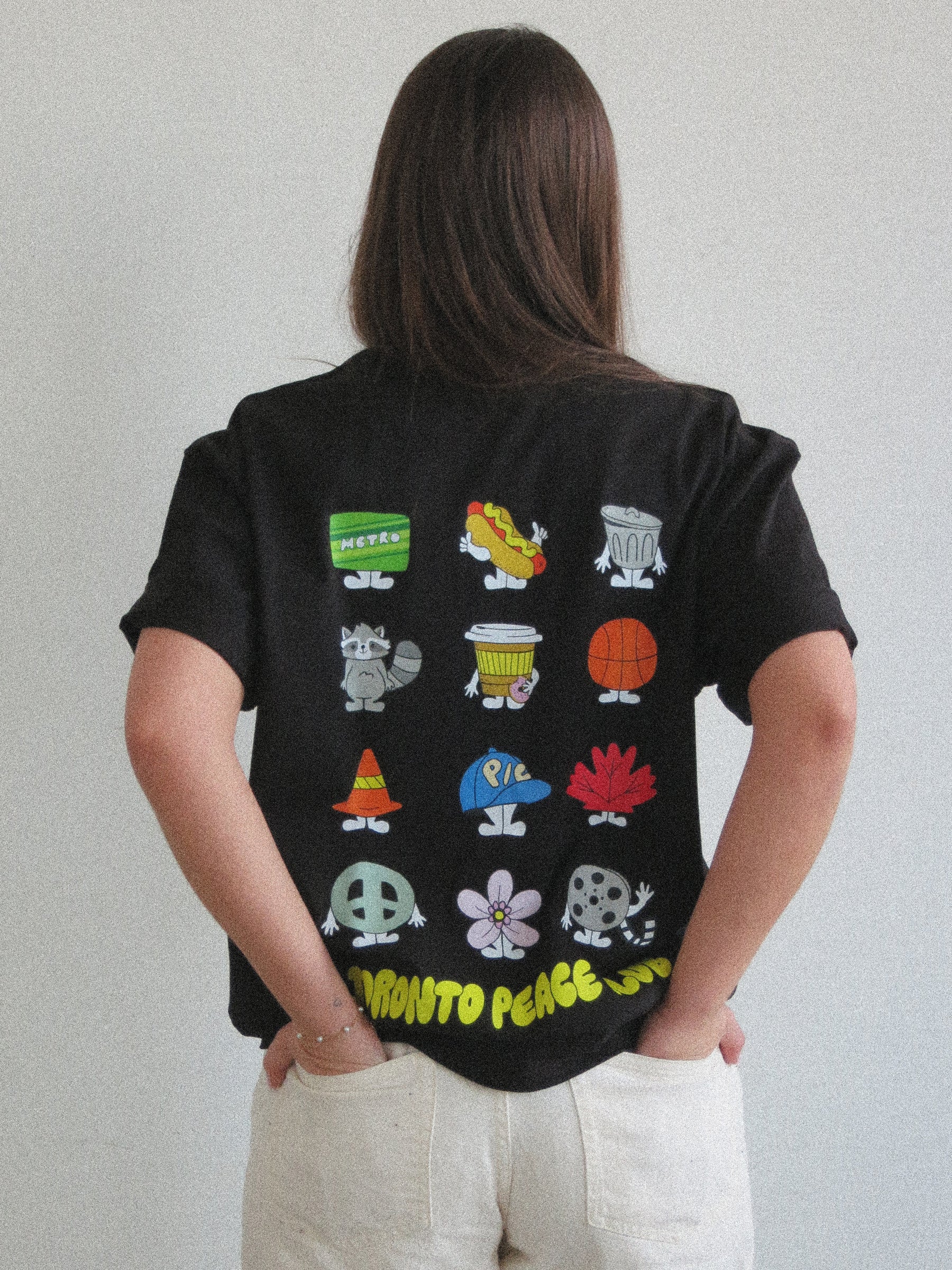 Toronto Peace Club Icons Heavyweight T-Shirt - Black