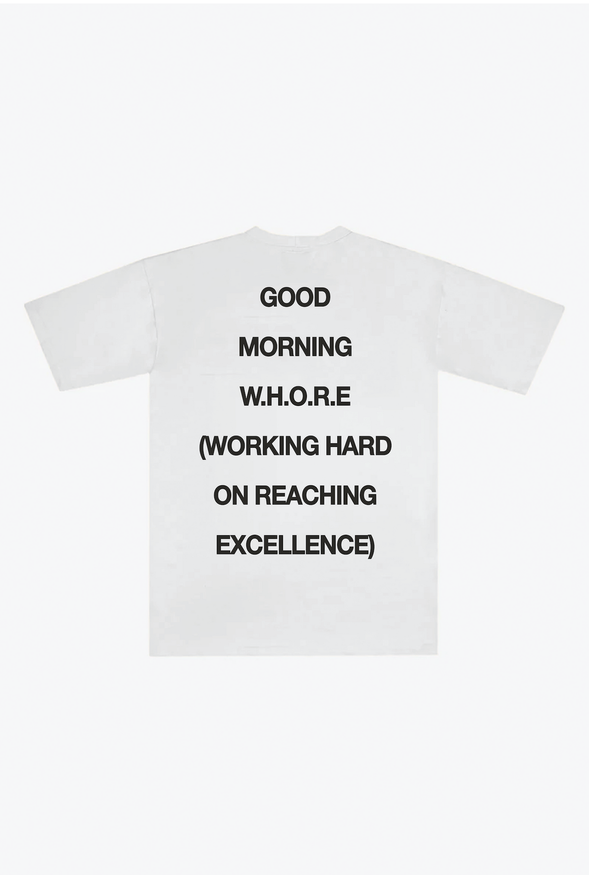 Good Morning Heavyweight T-Shirt - White
