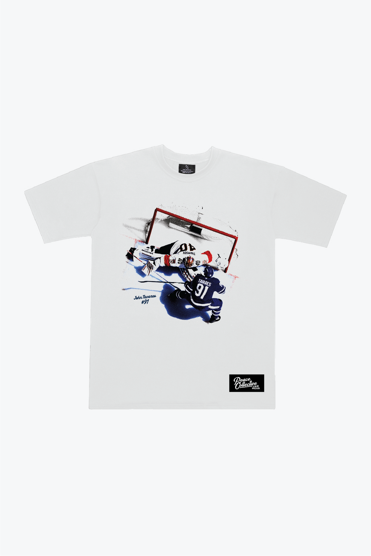 P/C x John Tavares Photographic Heavyweight T-Shirt - White