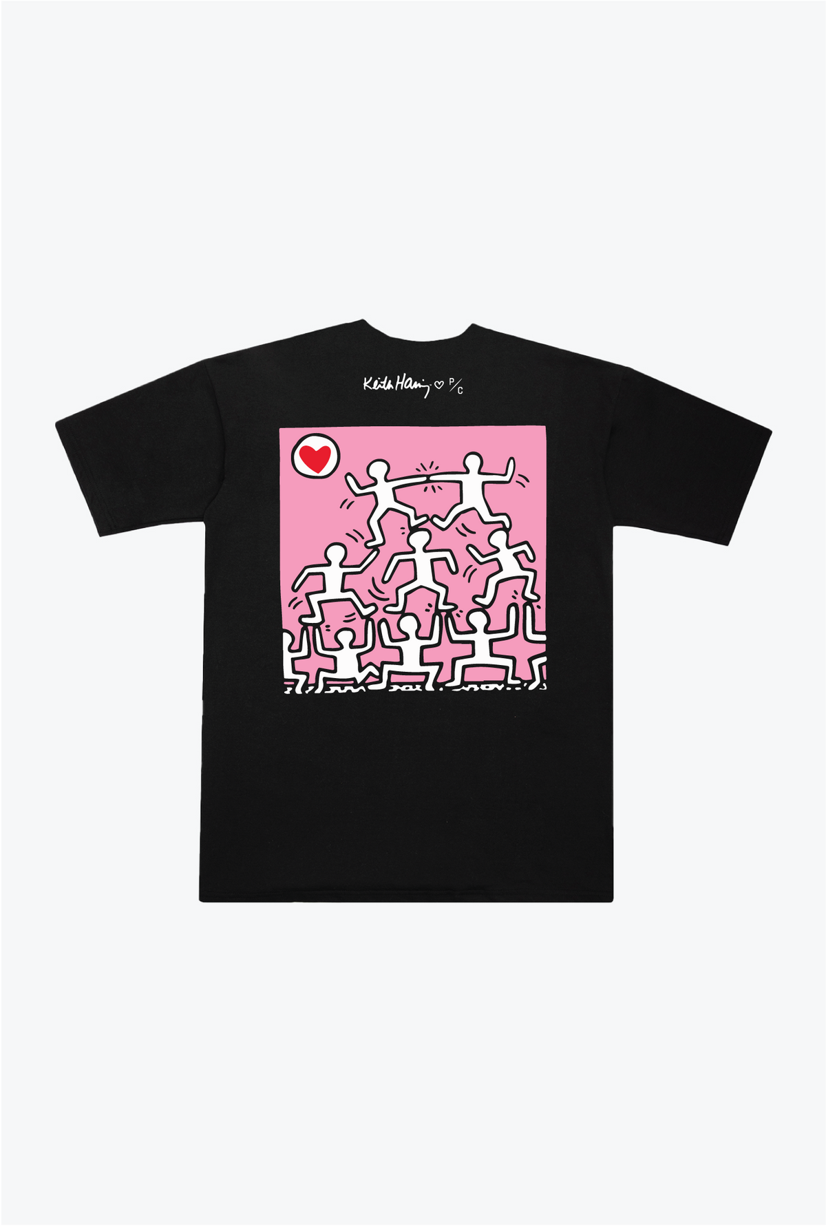 P/C x Keith Haring Heavyweight T-Shirt - Black