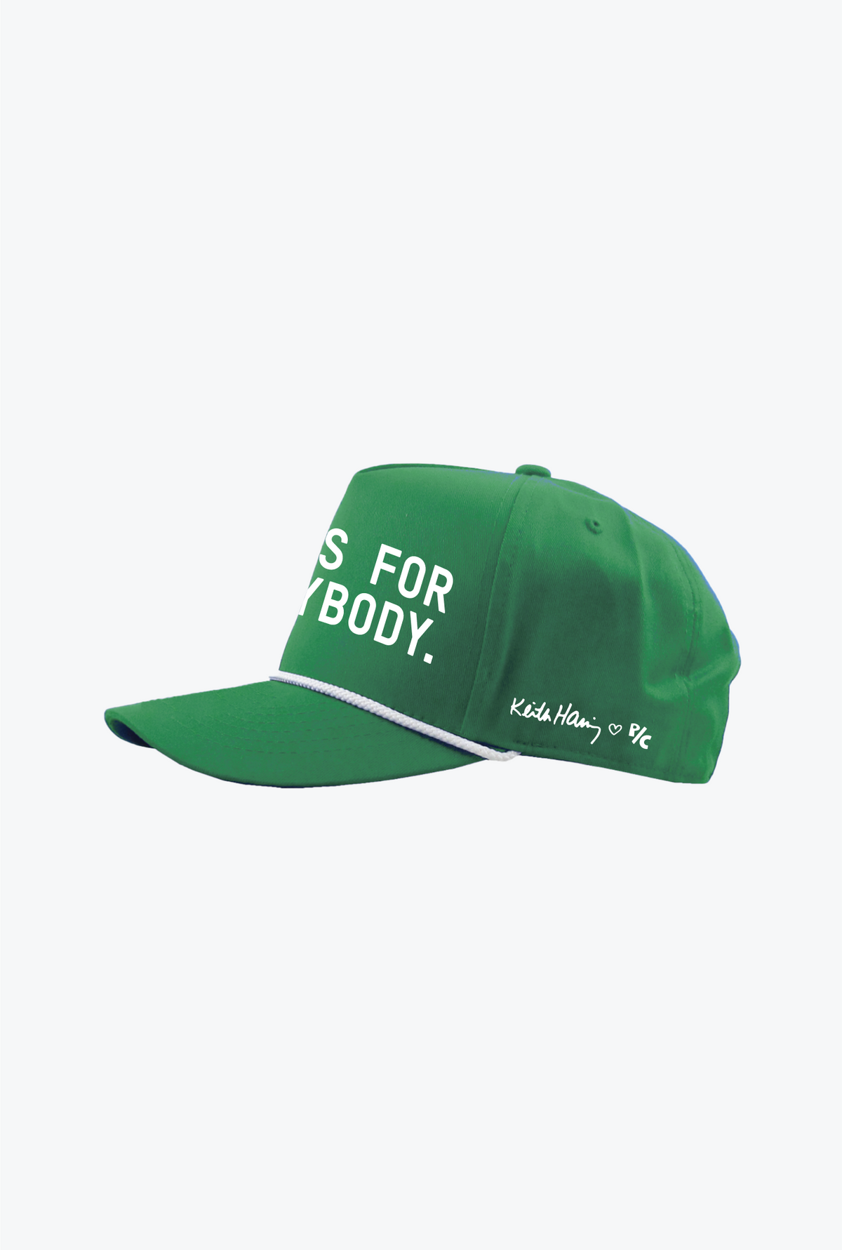 P/C x Keith Haring Art if r A-Frame Cap - Kelly Green