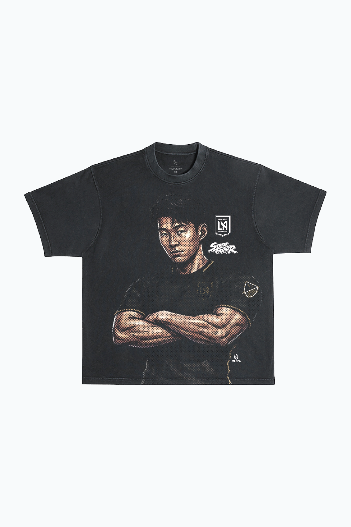 Los Angeles FC x Street Fighter Son Heung-min Premium T-Shirt - Black