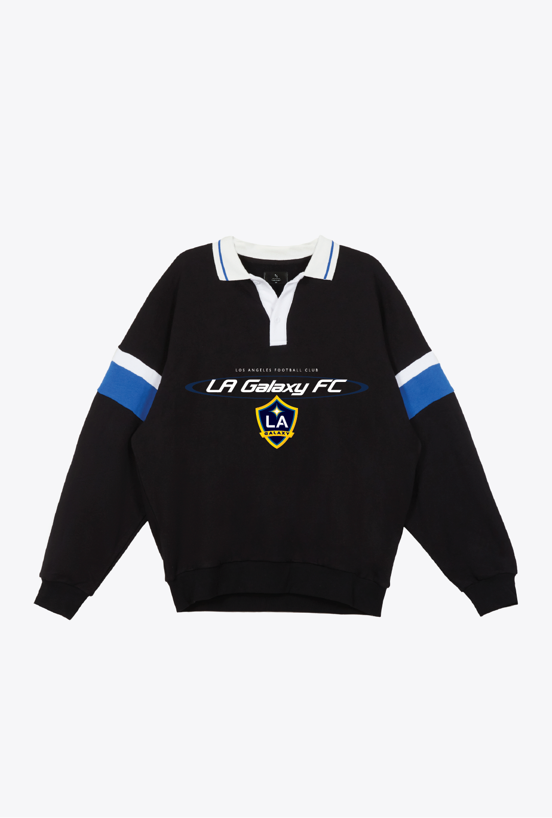 Los Angeles Galaxy Oversized Rugby - Black / Navy