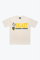 Los Angeles Galaxy x Sesame Street Stacked Heavyweight T-Shirt - Ivory