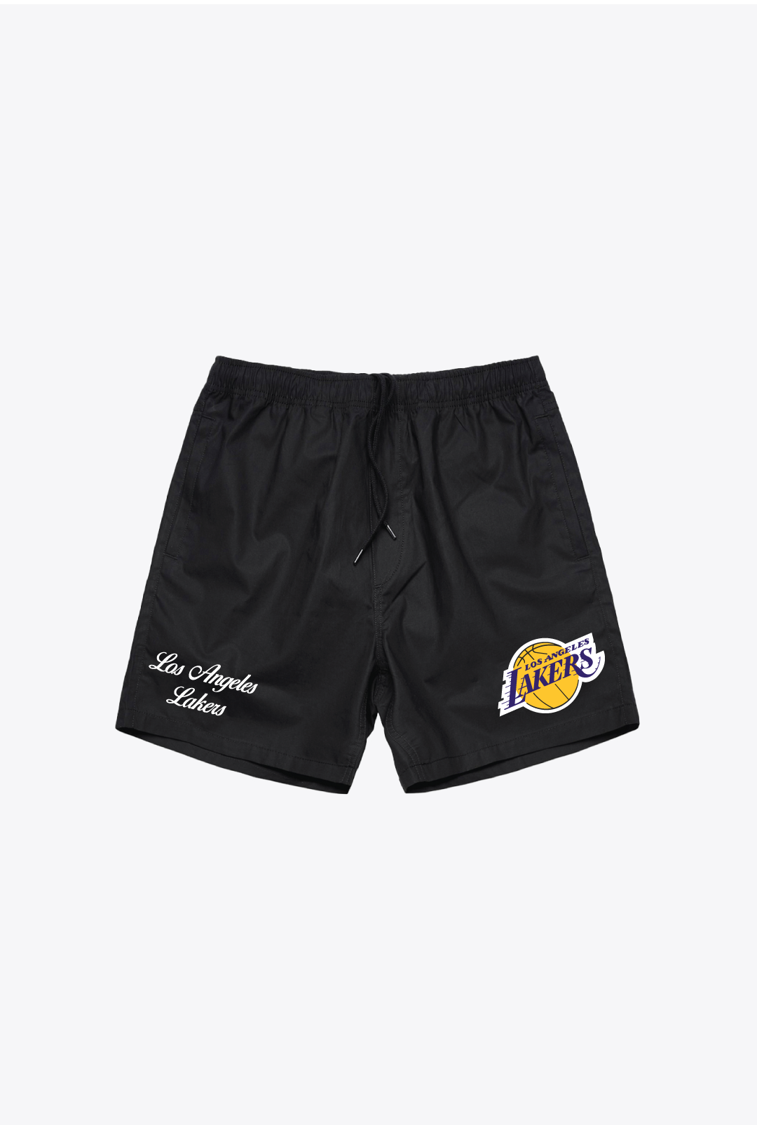 Short de bain Los Angeles Lakers - Noir