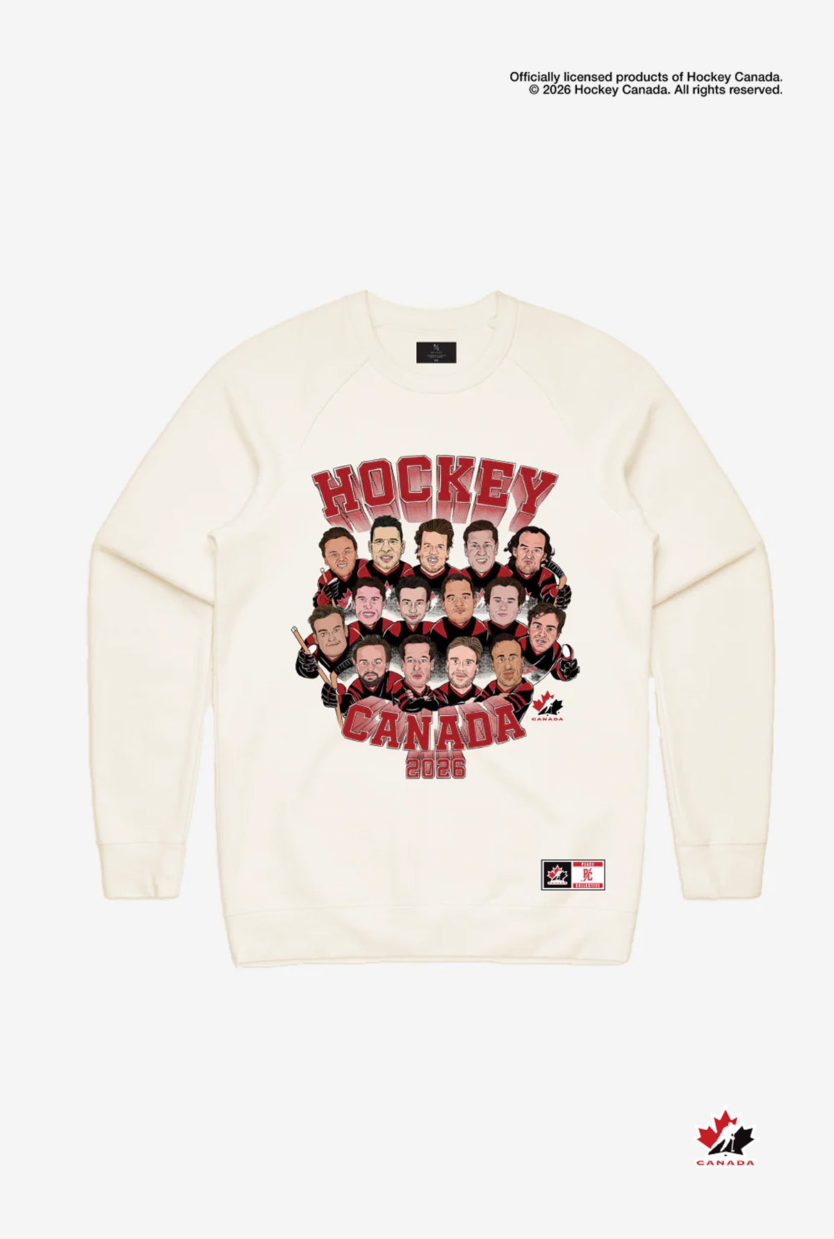Hockey Canada Team Crewneck - Ivory