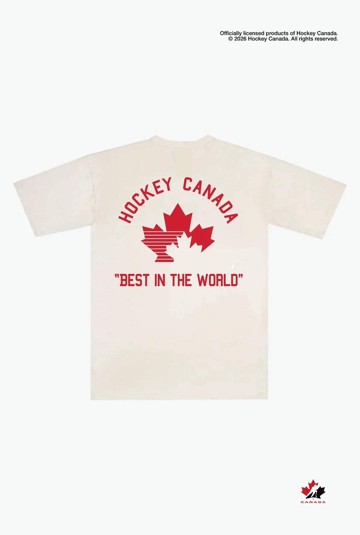 Hockey Canada Heavyweight T-Shirt - Ivory