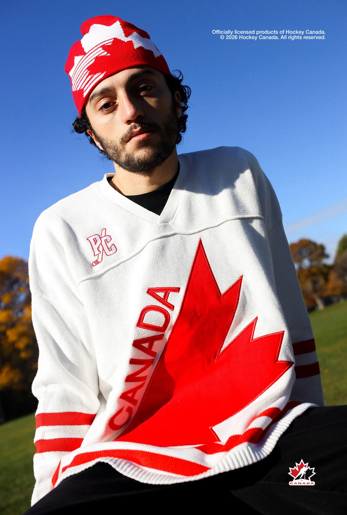 Hockey Canada Knit Sweater - White