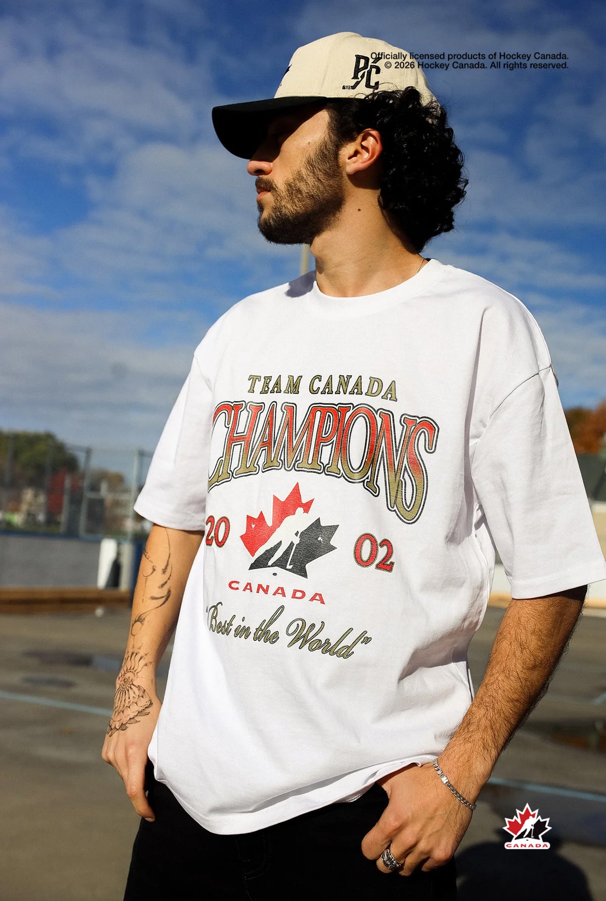 Hockey Canada Heavyweight T-Shirt - White