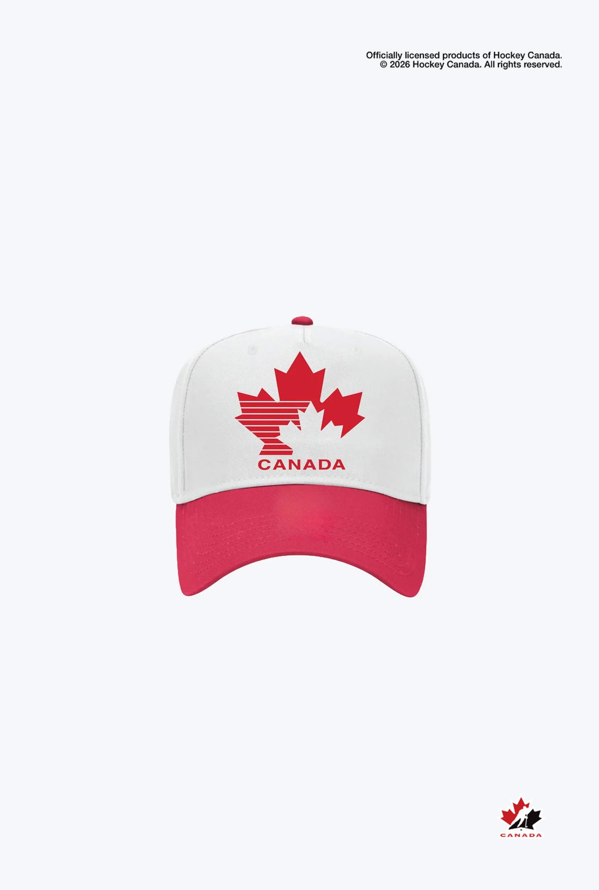 Hockey Canada A-Frame Cap - White / Red