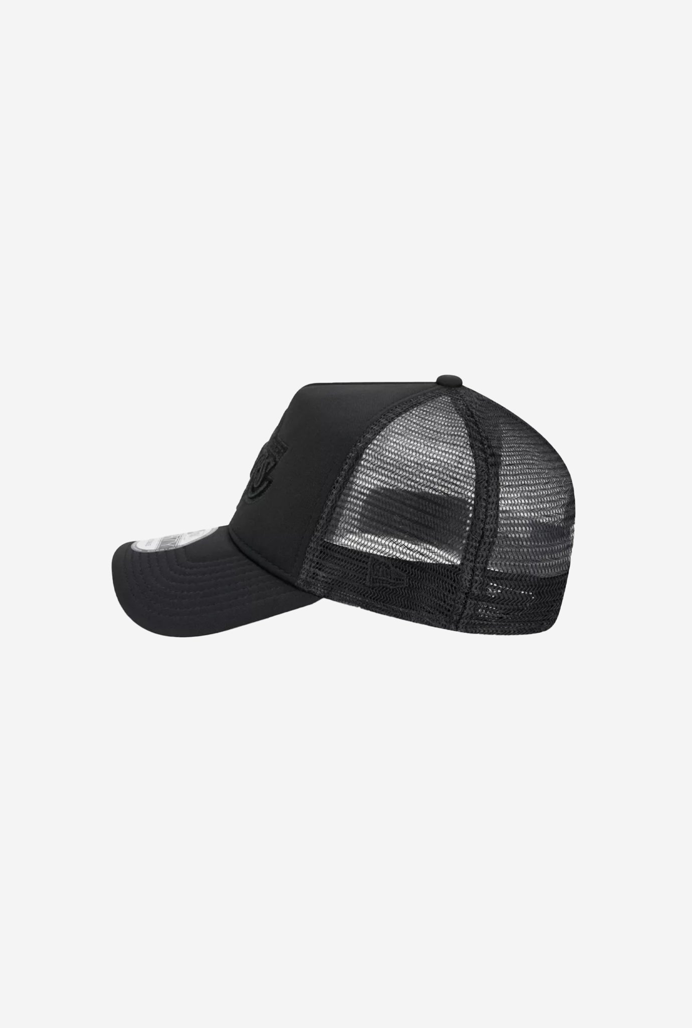 Los Angeles Lakers 9FORTY A-Frame Trucker - Black/Black