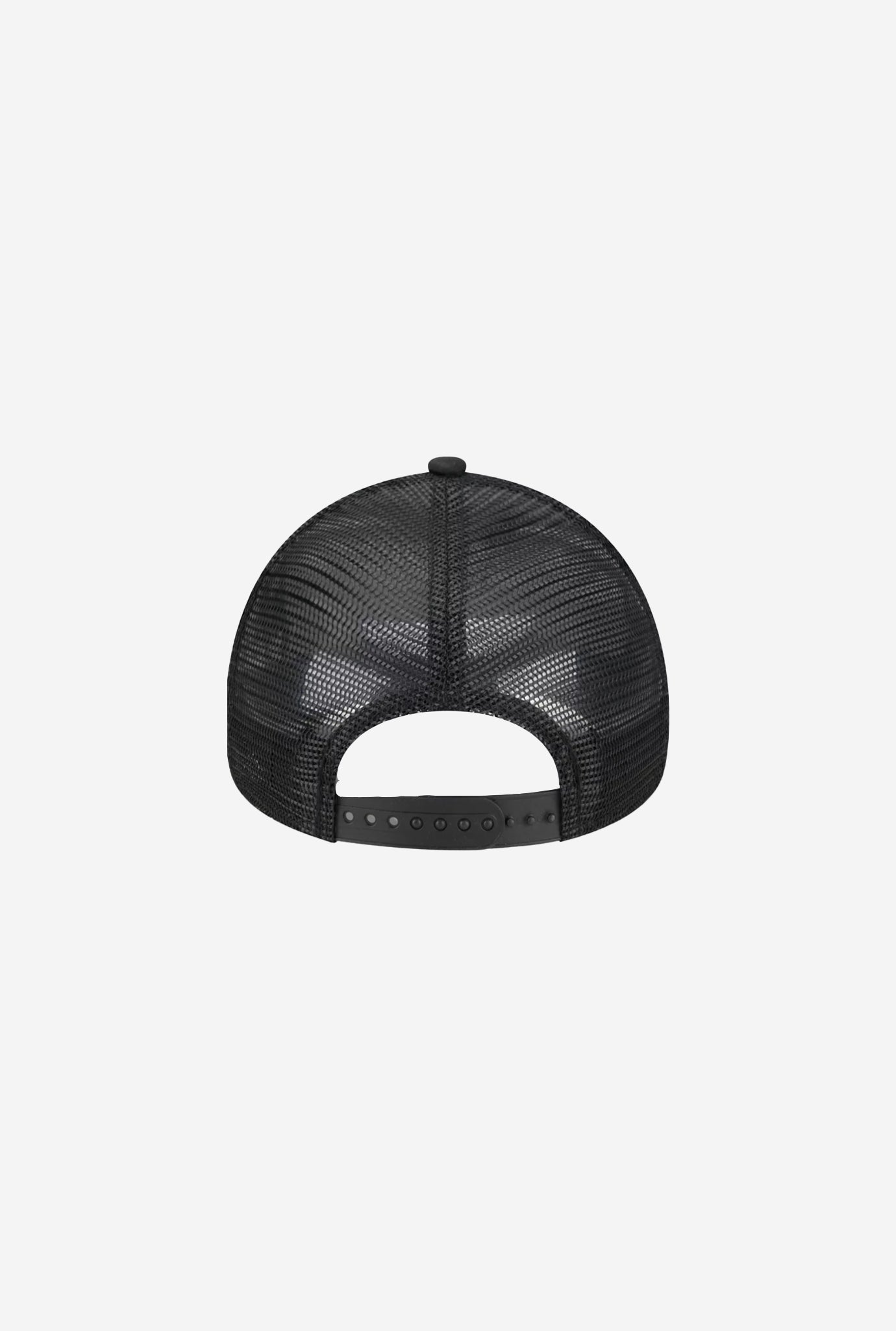 Los Angeles Lakers 9FORTY A-Frame Trucker - Black/Black