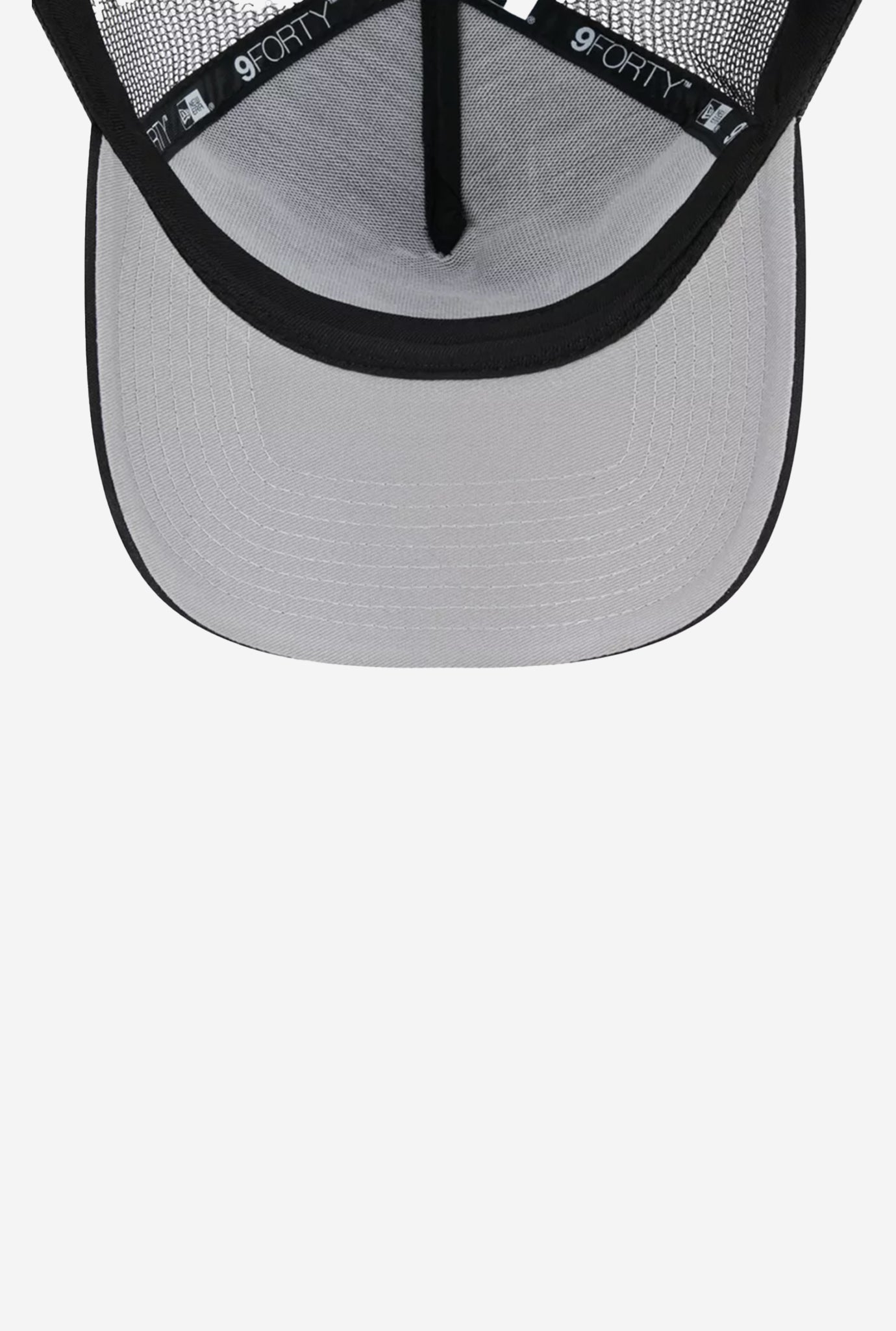 Los Angeles Lakers 9FORTY A-Frame Trucker - Black/Black