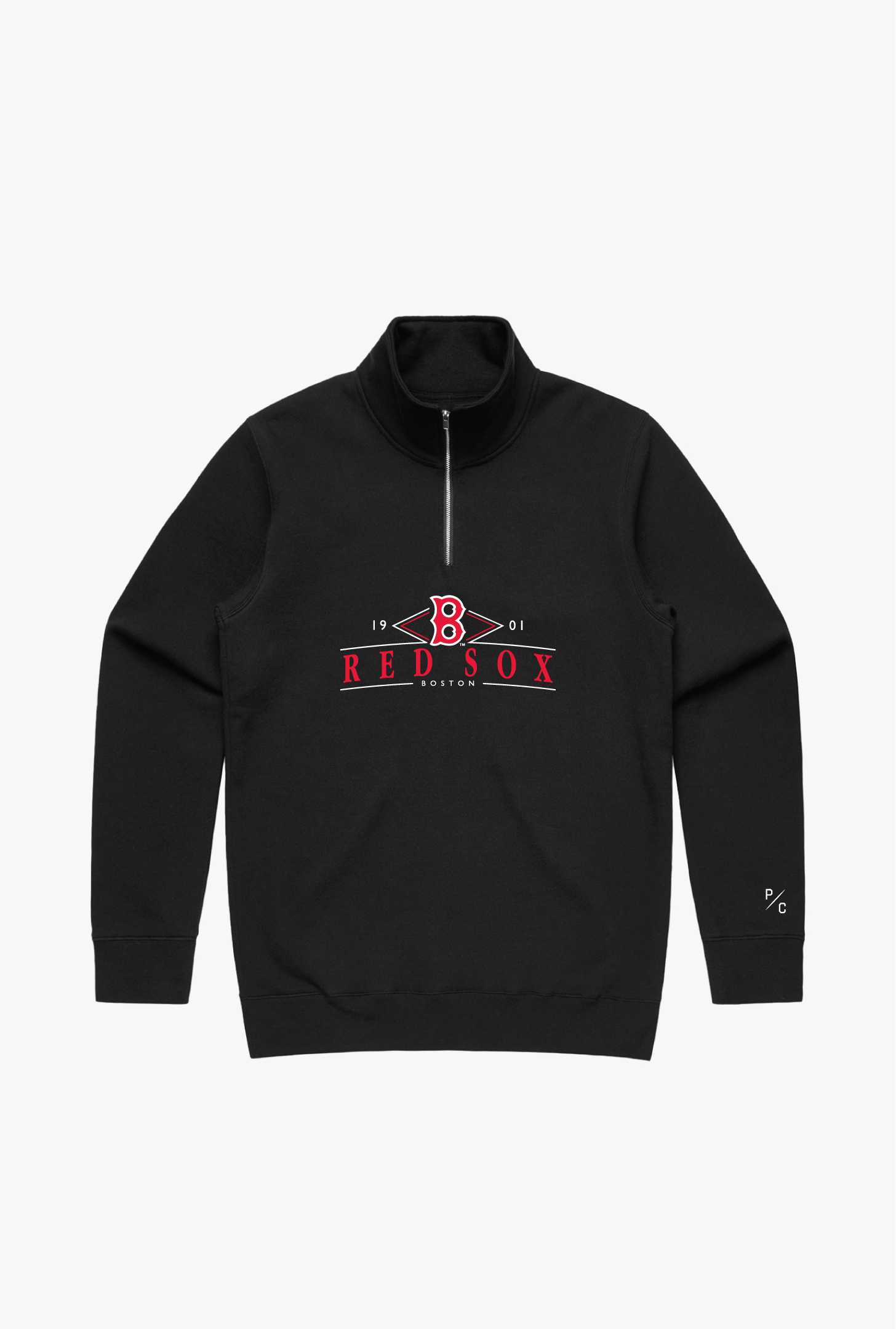 Boston Red Sox Quarter Zip - Black