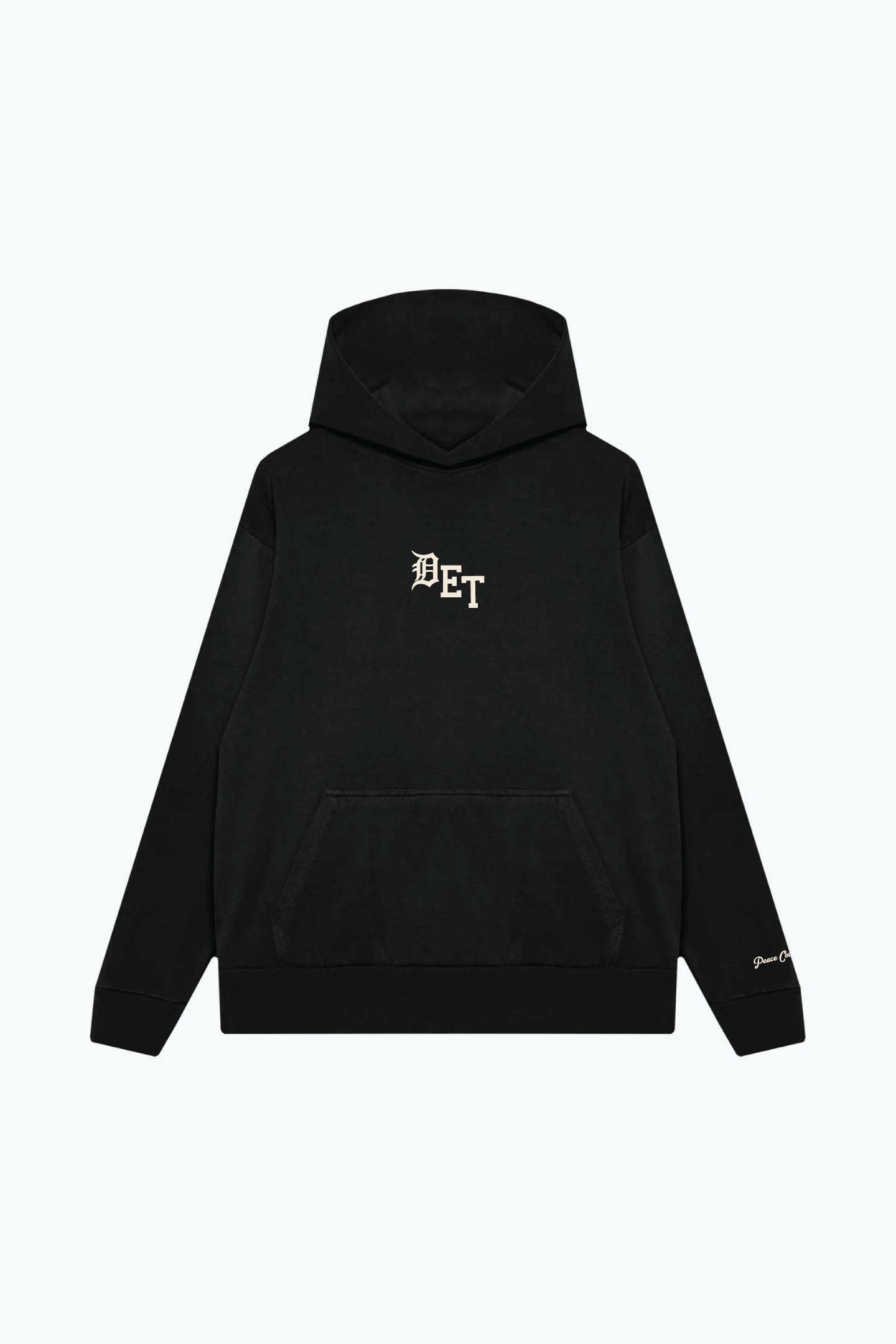 Detroit Tigers Heavyweight Hoodie - Black