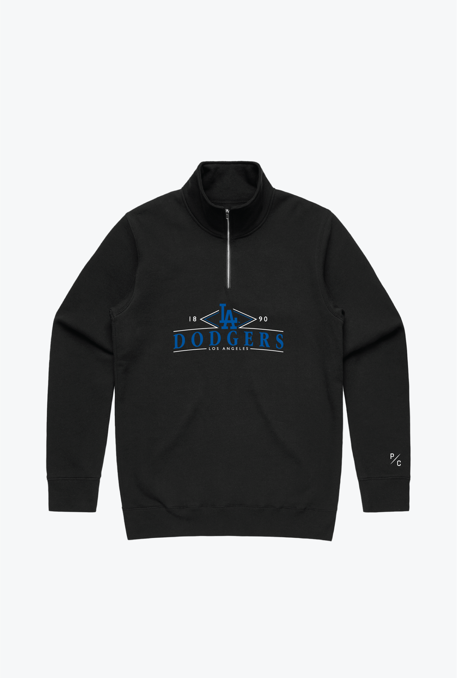 Los Angeles Dodgers 1/4 Zip - Black