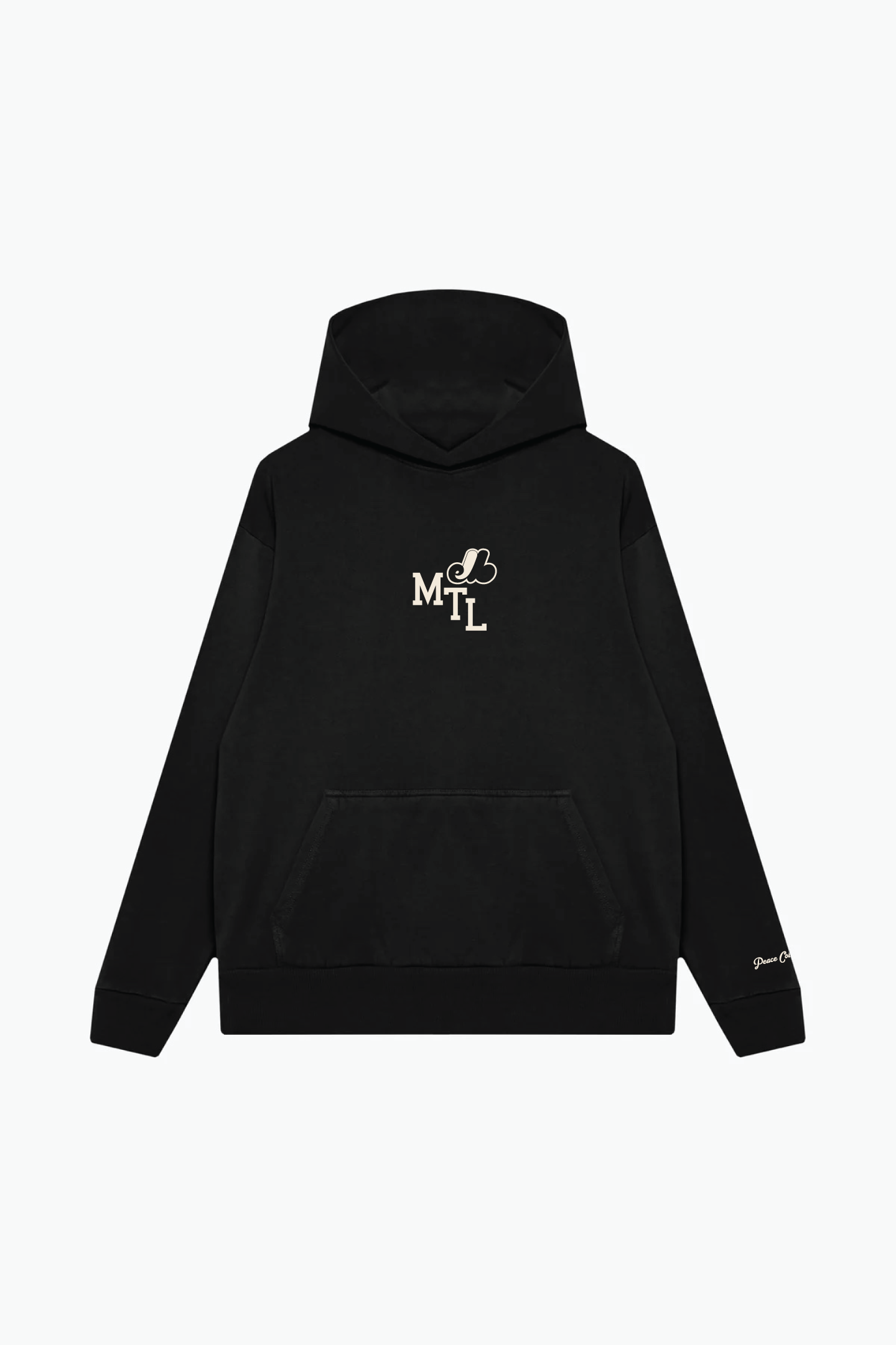 Montréal Expos Heavyweight Hoodie - Black