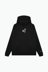 New York Yankees Heavyweight Hoodie - Black