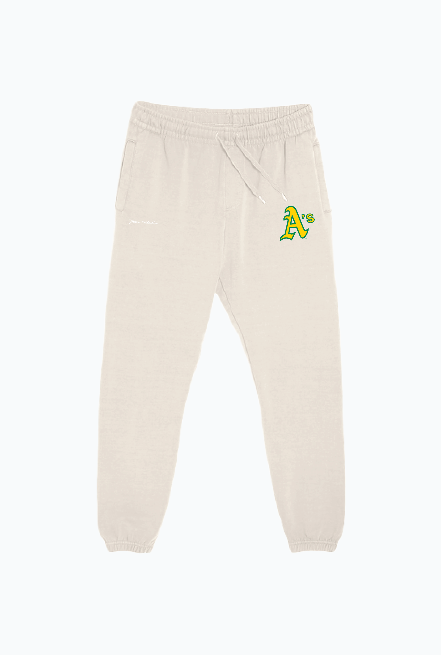 Oakland Athletics Heavyweight Jogger - Ivory