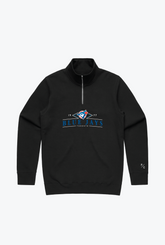 Toronto Blue Jays 1/4 Zip - Black