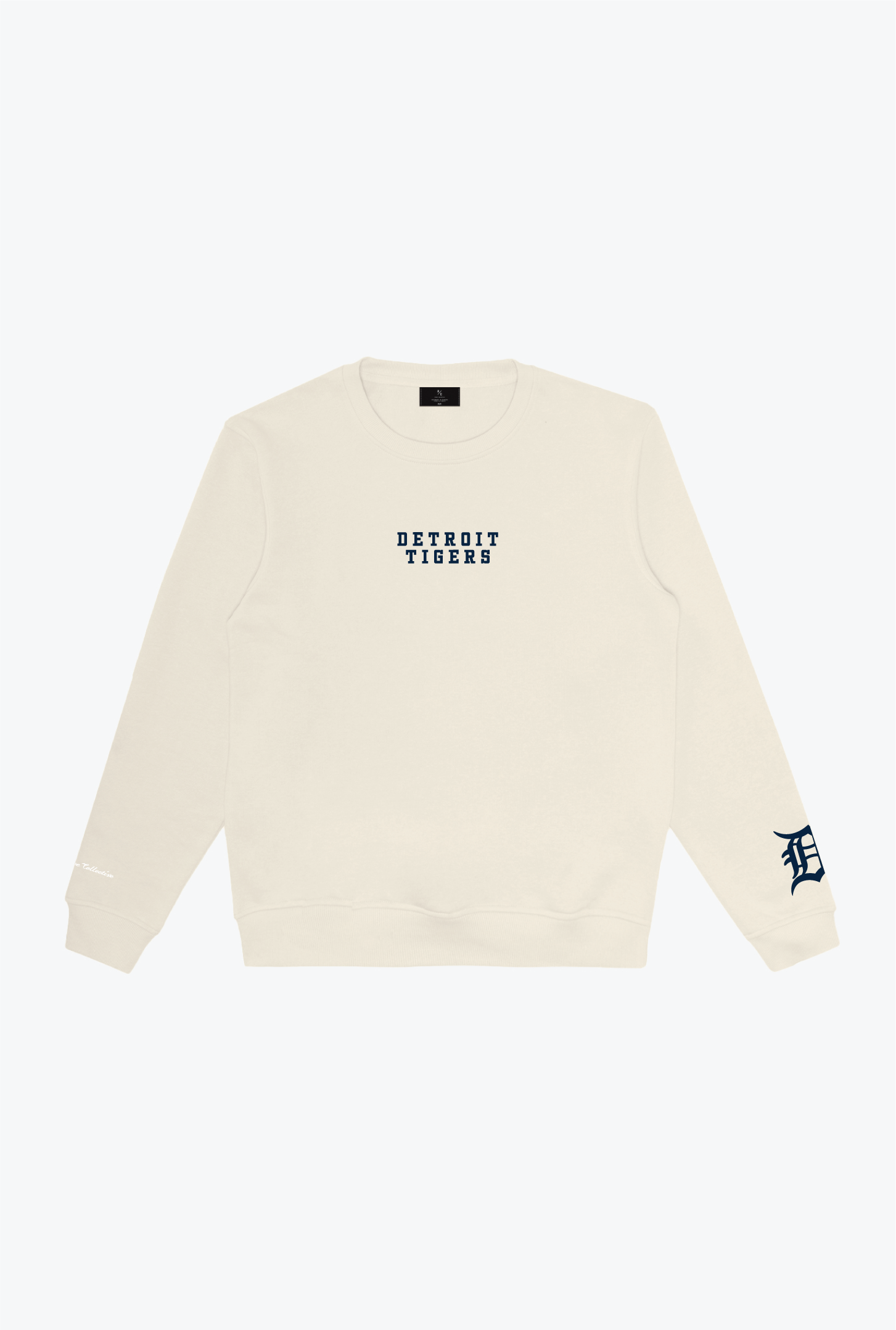 Detroit Tigers Heavyweight Crewneck - Ivory